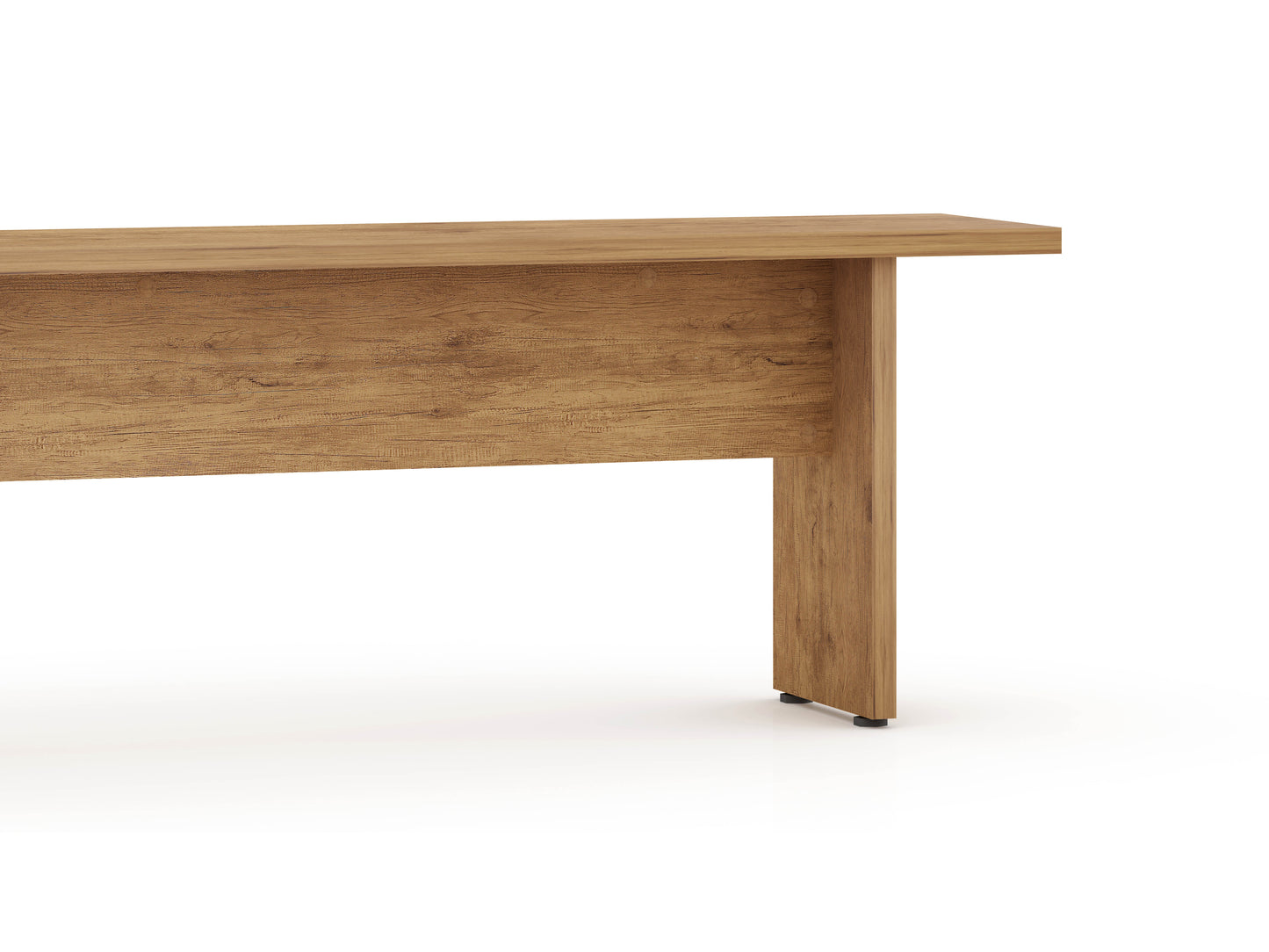Manhattan Comfort NoMad 67.91 Rustic Country Dining Bench in Nature 123GMC77