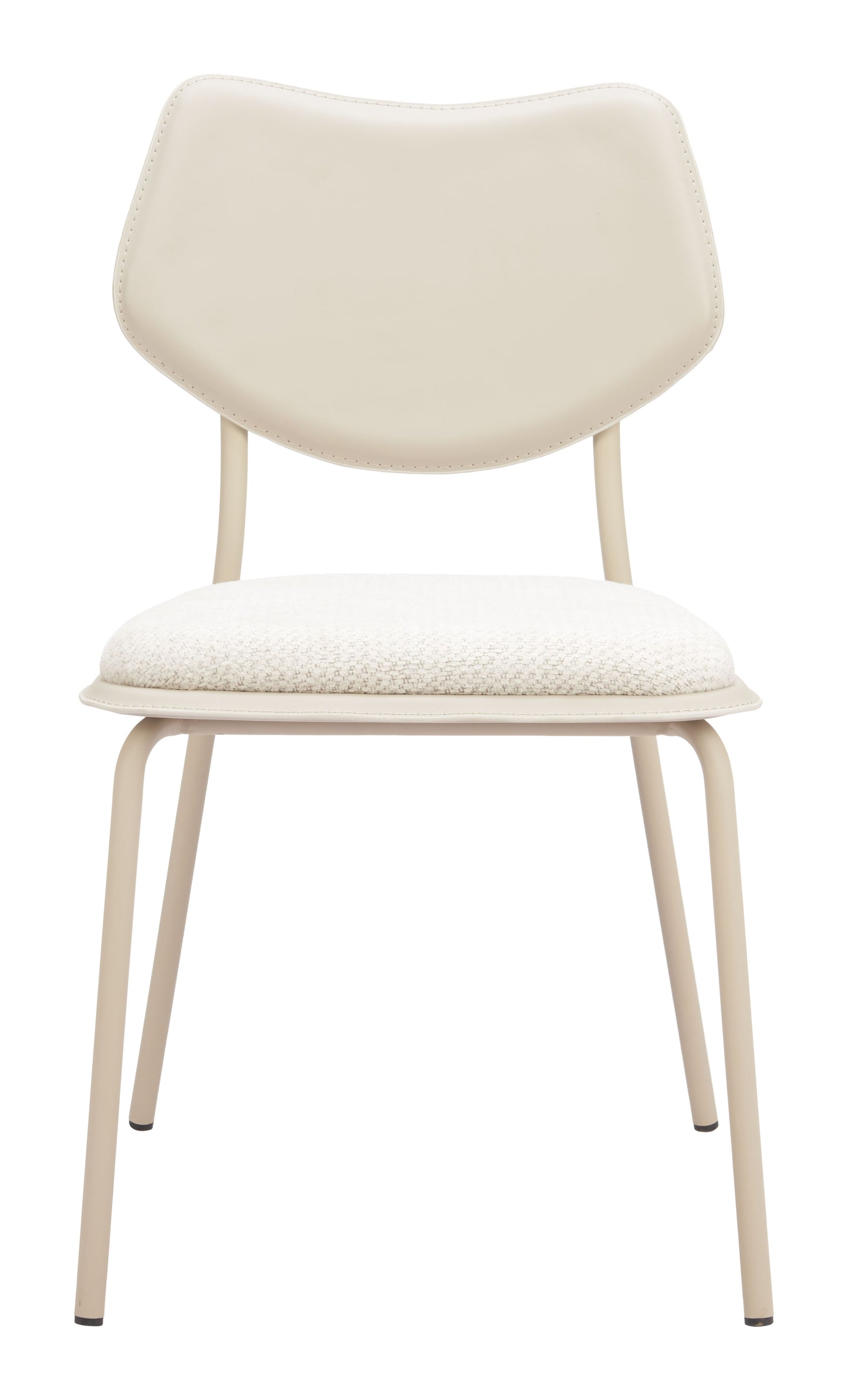 Zeal Dining Chair (Set of 4) Light Gray & Beige - 3