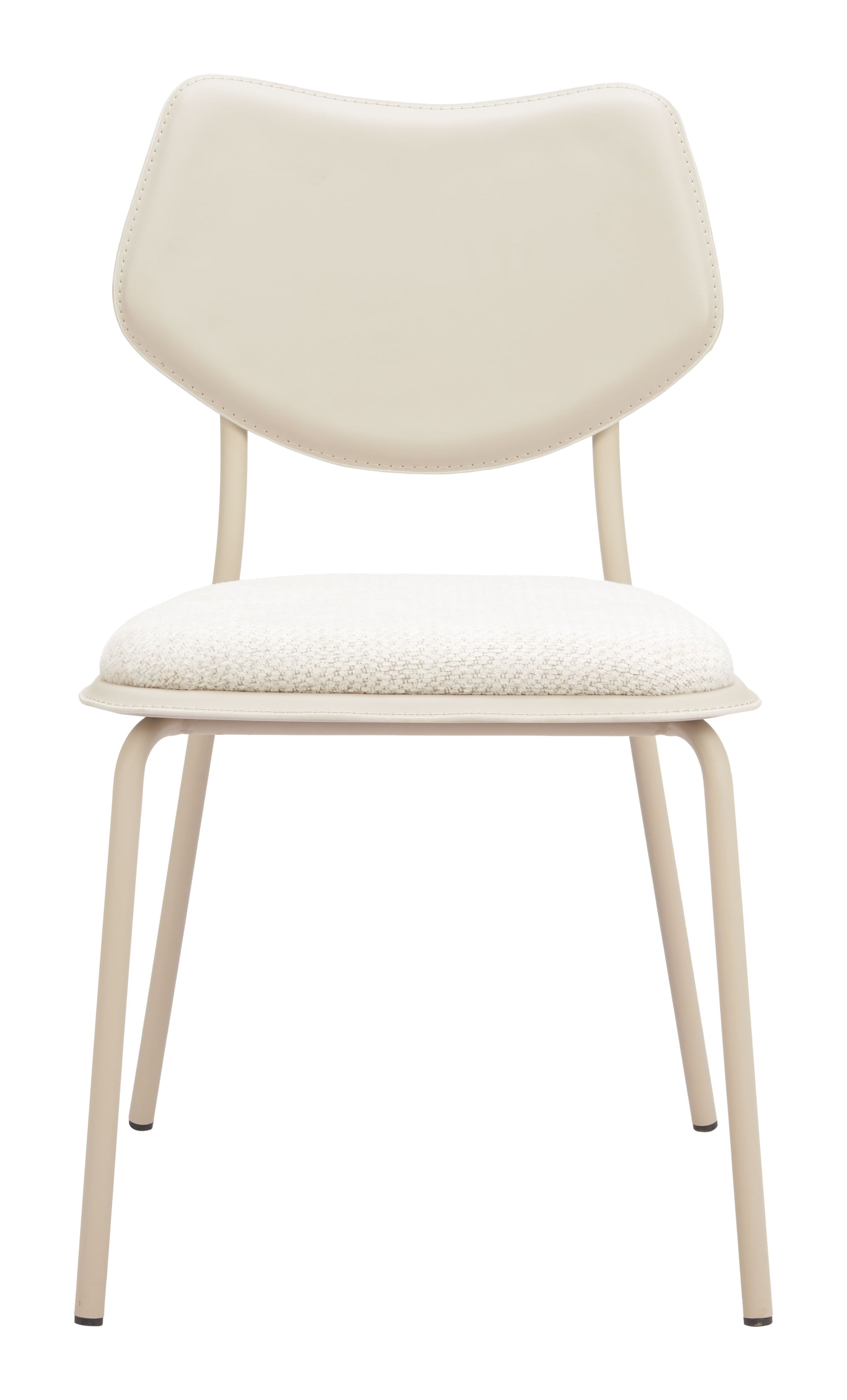 Zeal Dining Chair (Set of 4) Light Gray & Beige - 3
