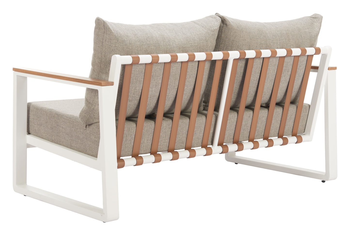 Welt Sofa Taupe & White - 5