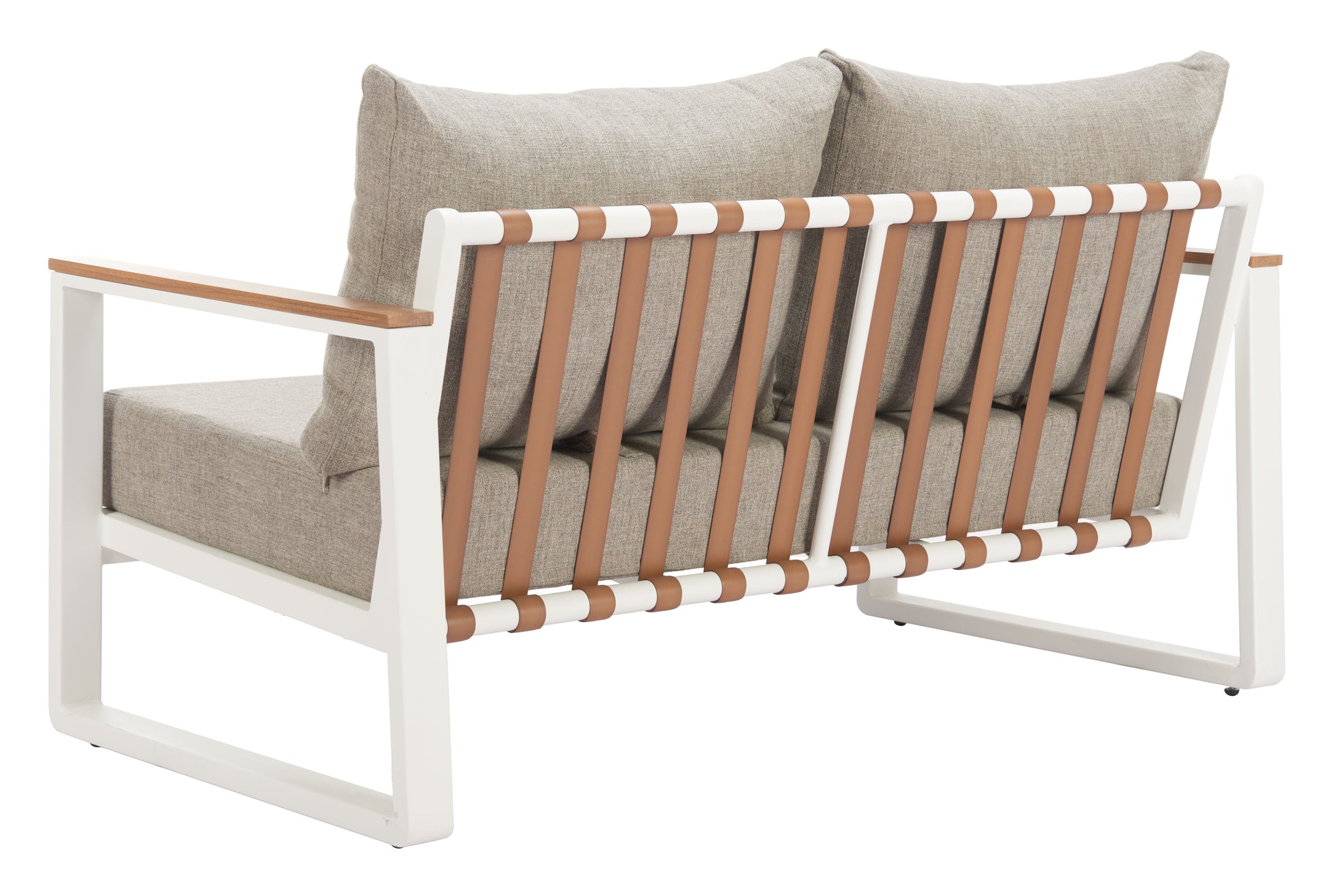 Welt Sofa Taupe & White - 5