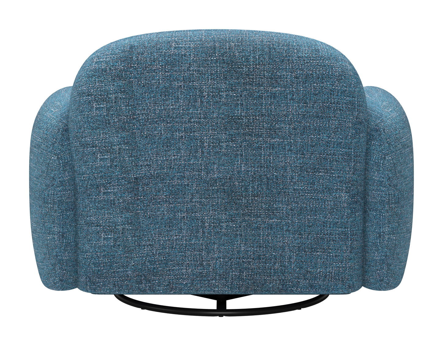 Cleo Swivel Chair Blue - 4