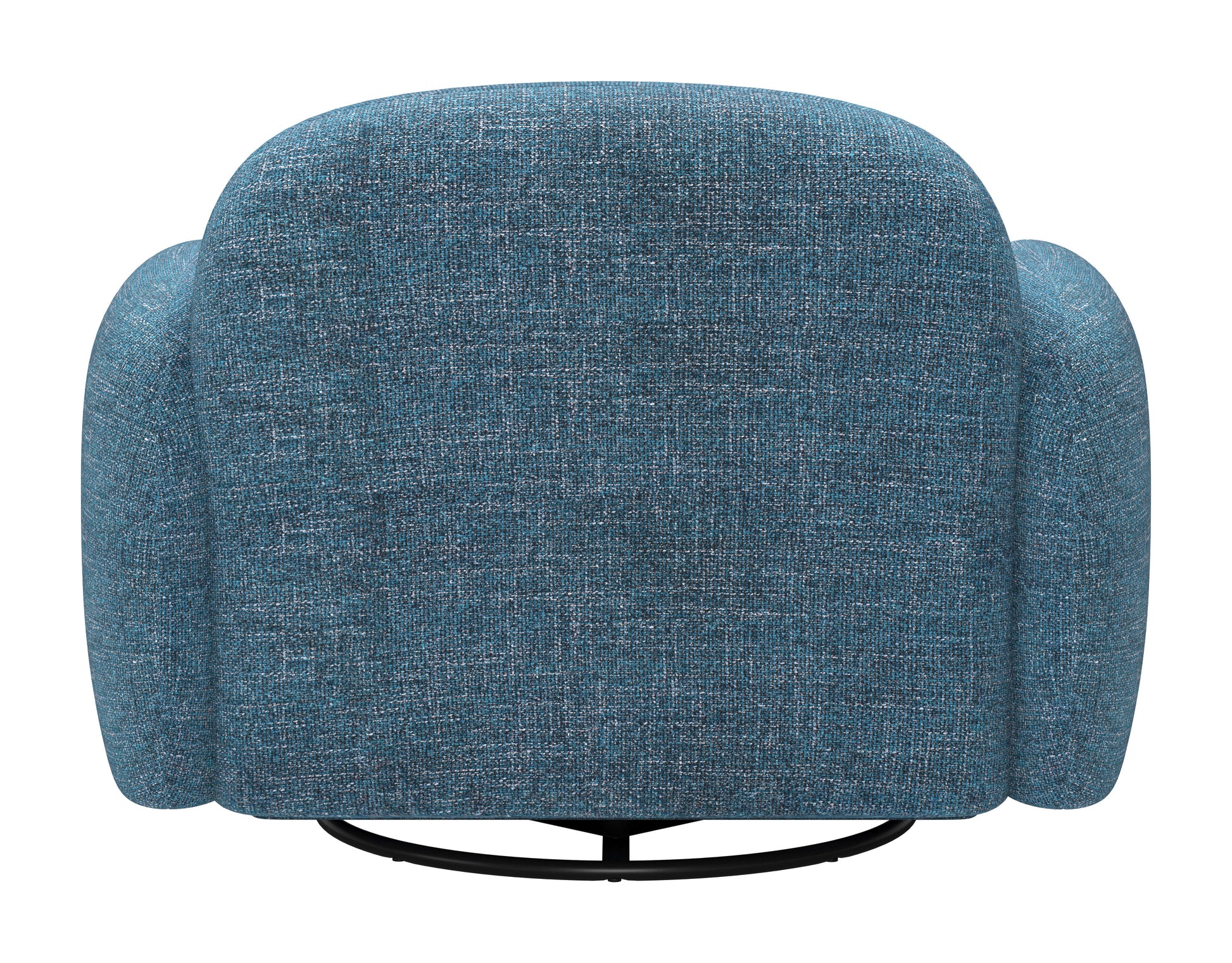 Cleo Swivel Chair Blue - 4