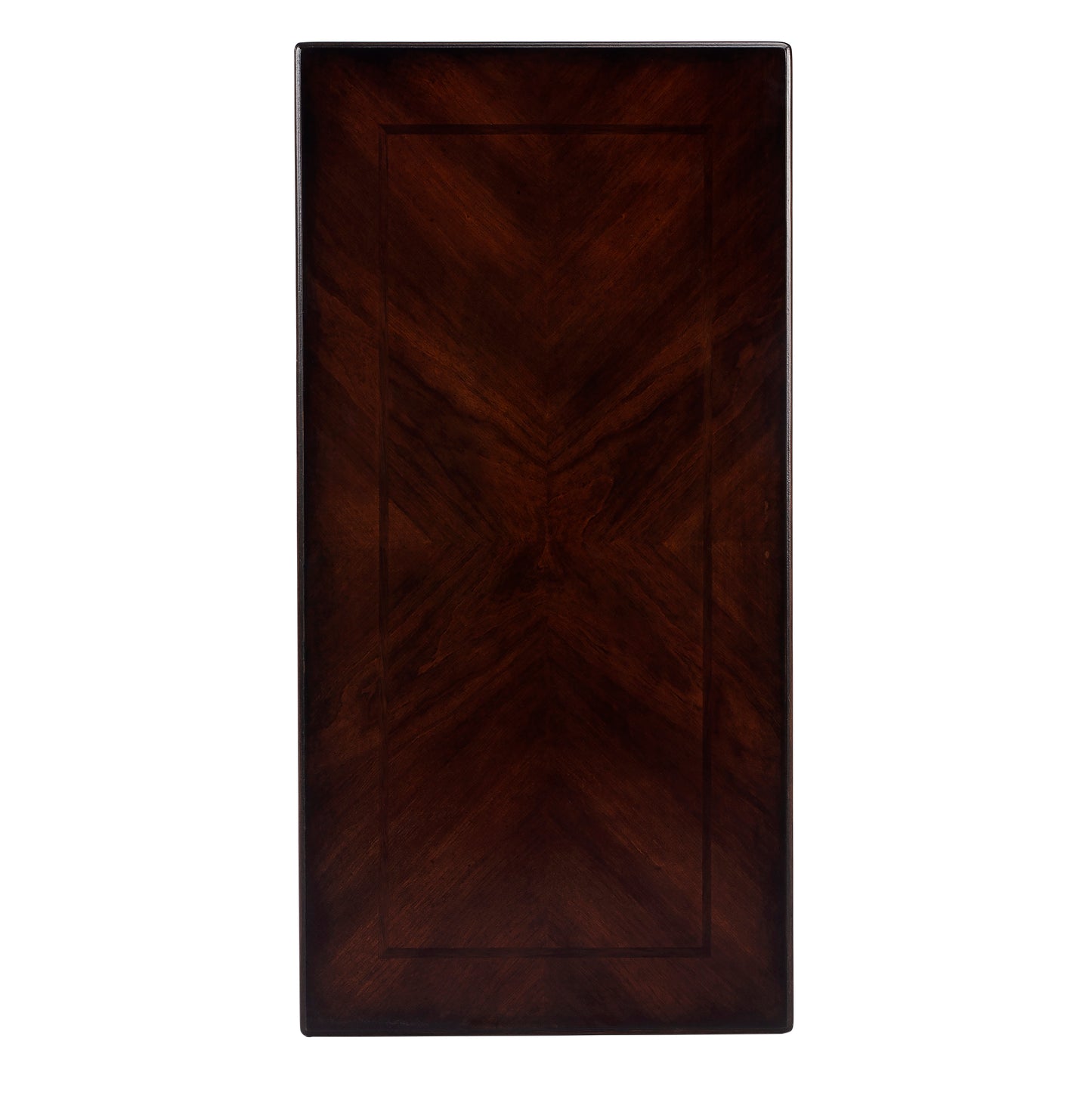 Butler Specialty Company Harling 12 in. W Rectangular Wood 1 Door-1 Shelf Side Table with Pull-Out Tray, Dark Brown