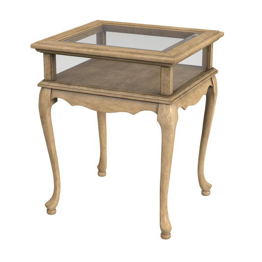 Burton Curio Table in Beige 1484424