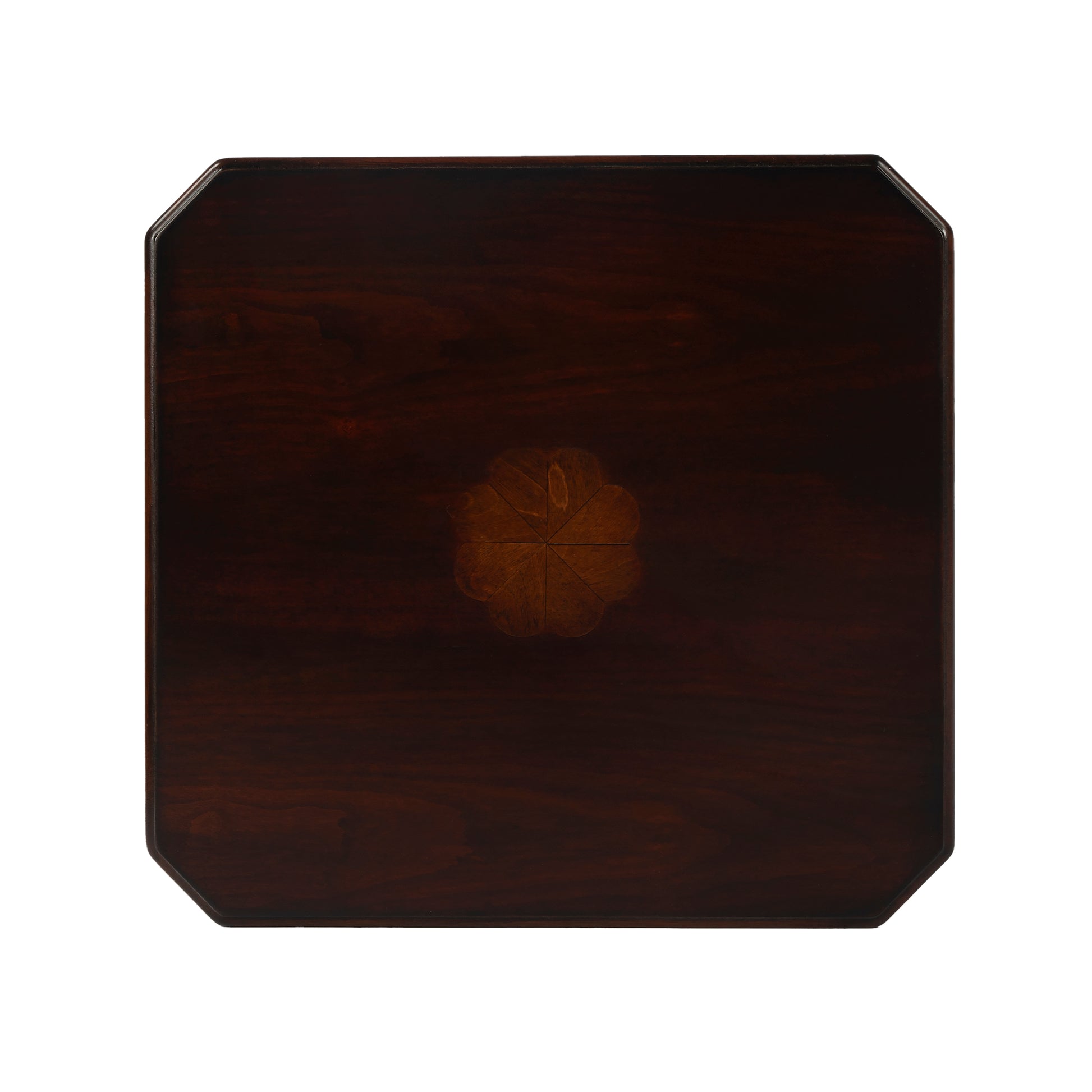 Butler Specialty Company Moyer 15 in. W Square Wood 1 Drawer Side Table with Lower Open Shelf, Dark Brown