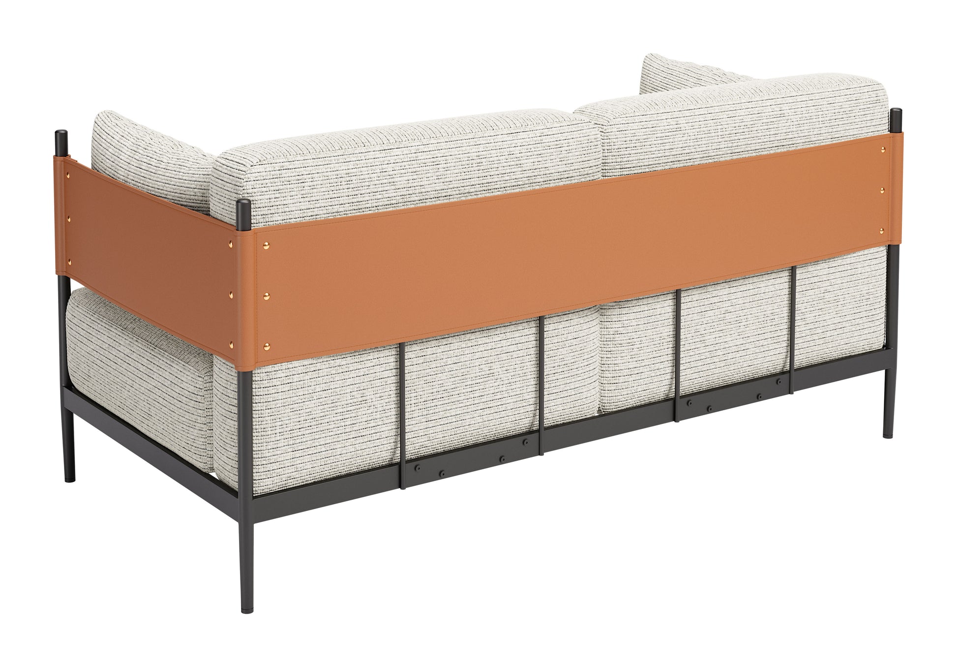 Stirbe Loveseat Gray - 5