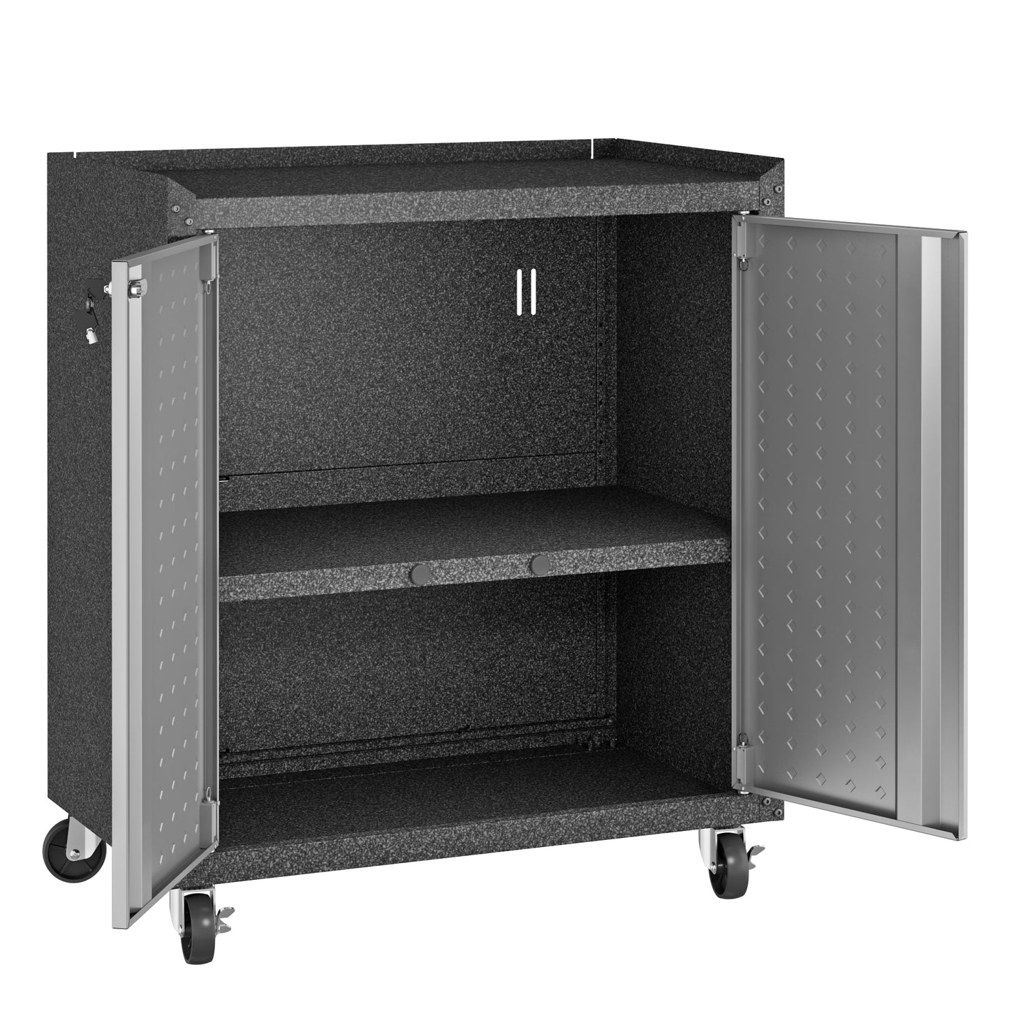 Fortress Modern 3-Piece Garage Set in Dark Gray 14GMC