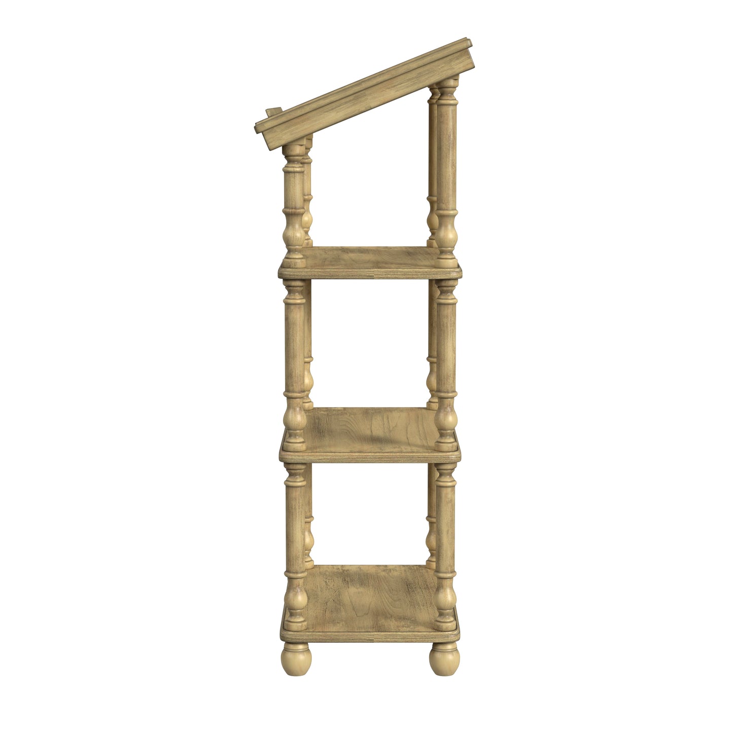 Alden 4- Tier Library Stand in Beige 1512424