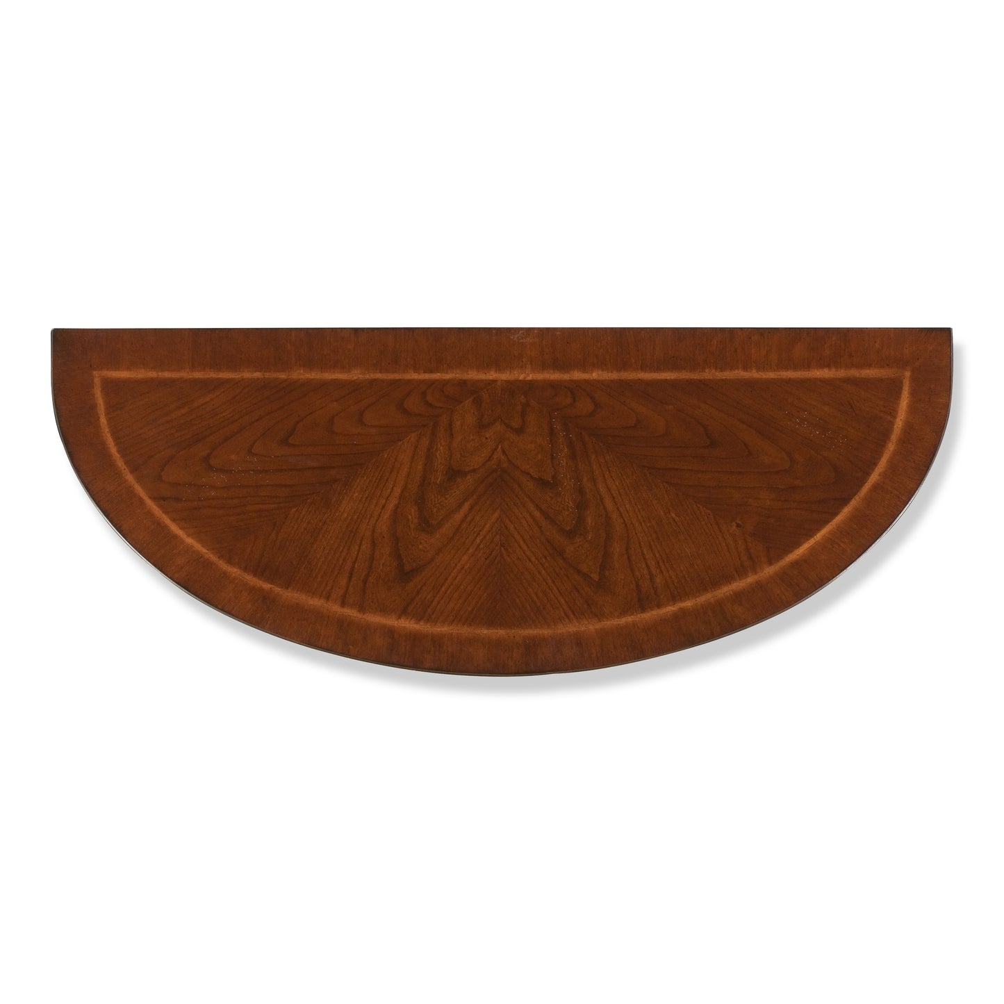 Hampton 36" Demilune Console Table in Dark Brown  1533024