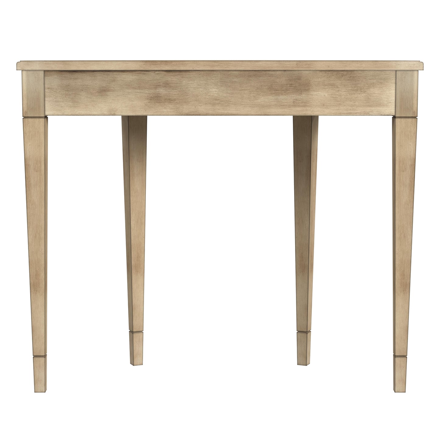 Butler Specialty Company Hampton 36 in. W Demilune Wood 1 Drawer Console Table, Beige