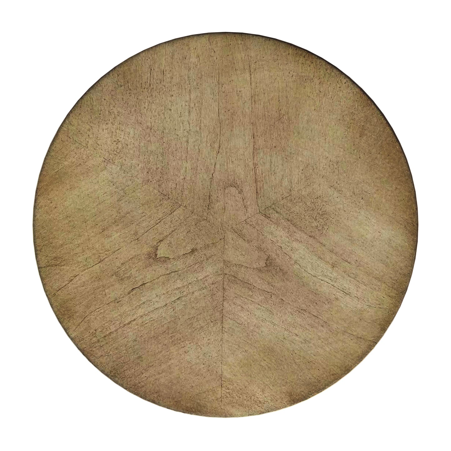 Florence Pedestal Side Table in Beige 1583424