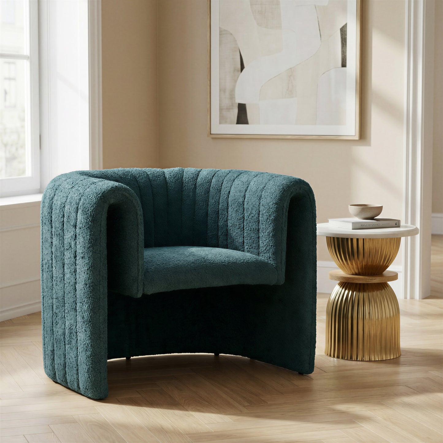 Viana Accent Chair Aquamarine - 8