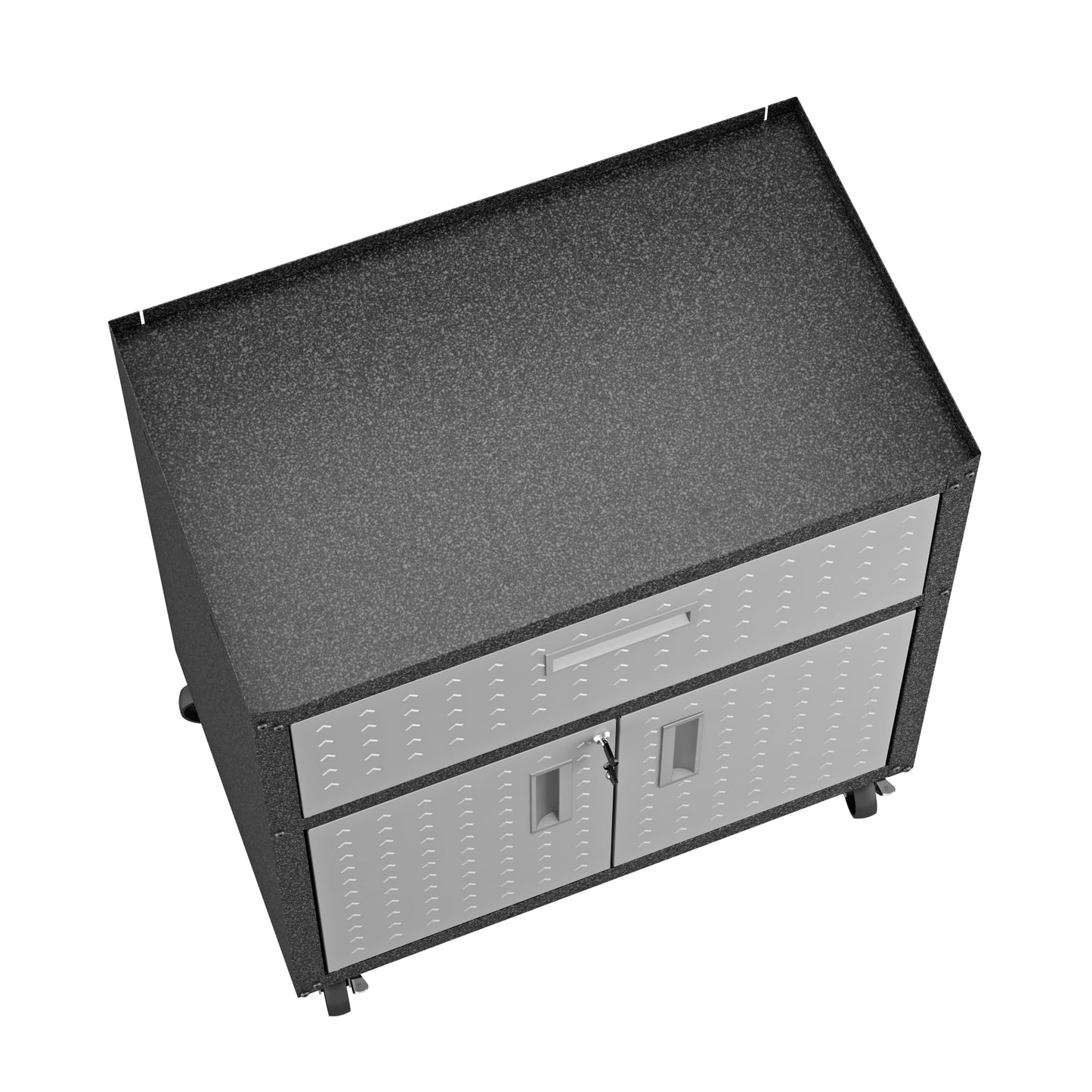 Fortress Modern 3-Piece Garage Set in Dark Gray 15GMC