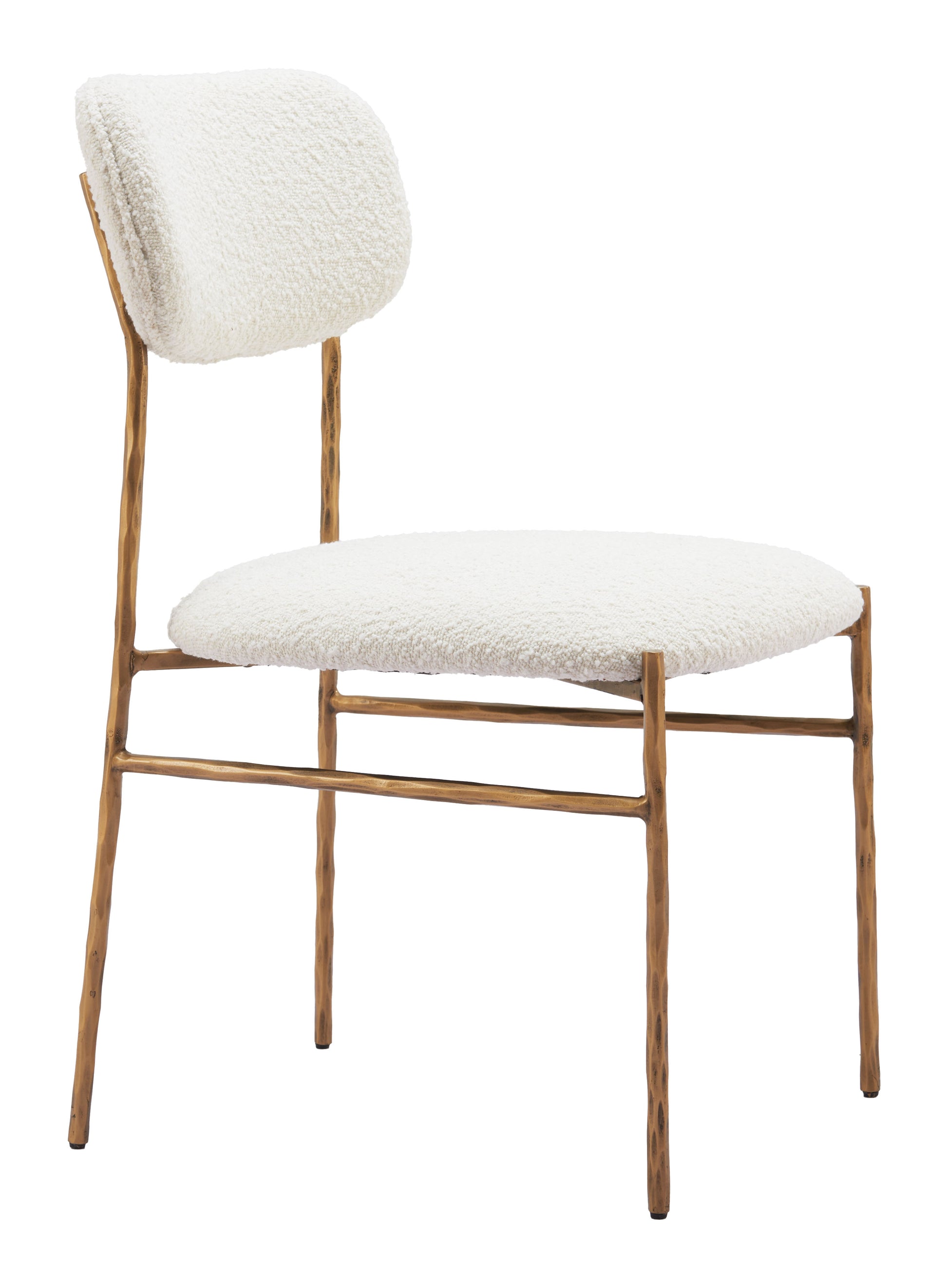Sydhavnen Dining Chair Cream & Gold - 6