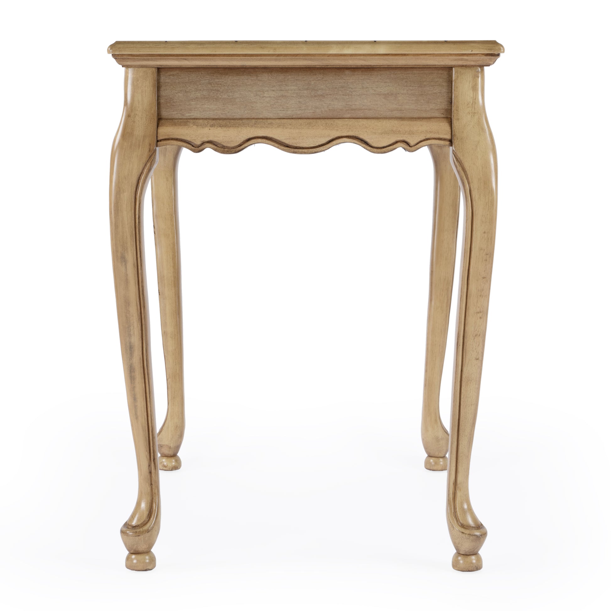 Butler Specialty Company Bannockburn 29 in. W Square Wood 1 Drawer Game Table with Reversible Top, Tan/Beige