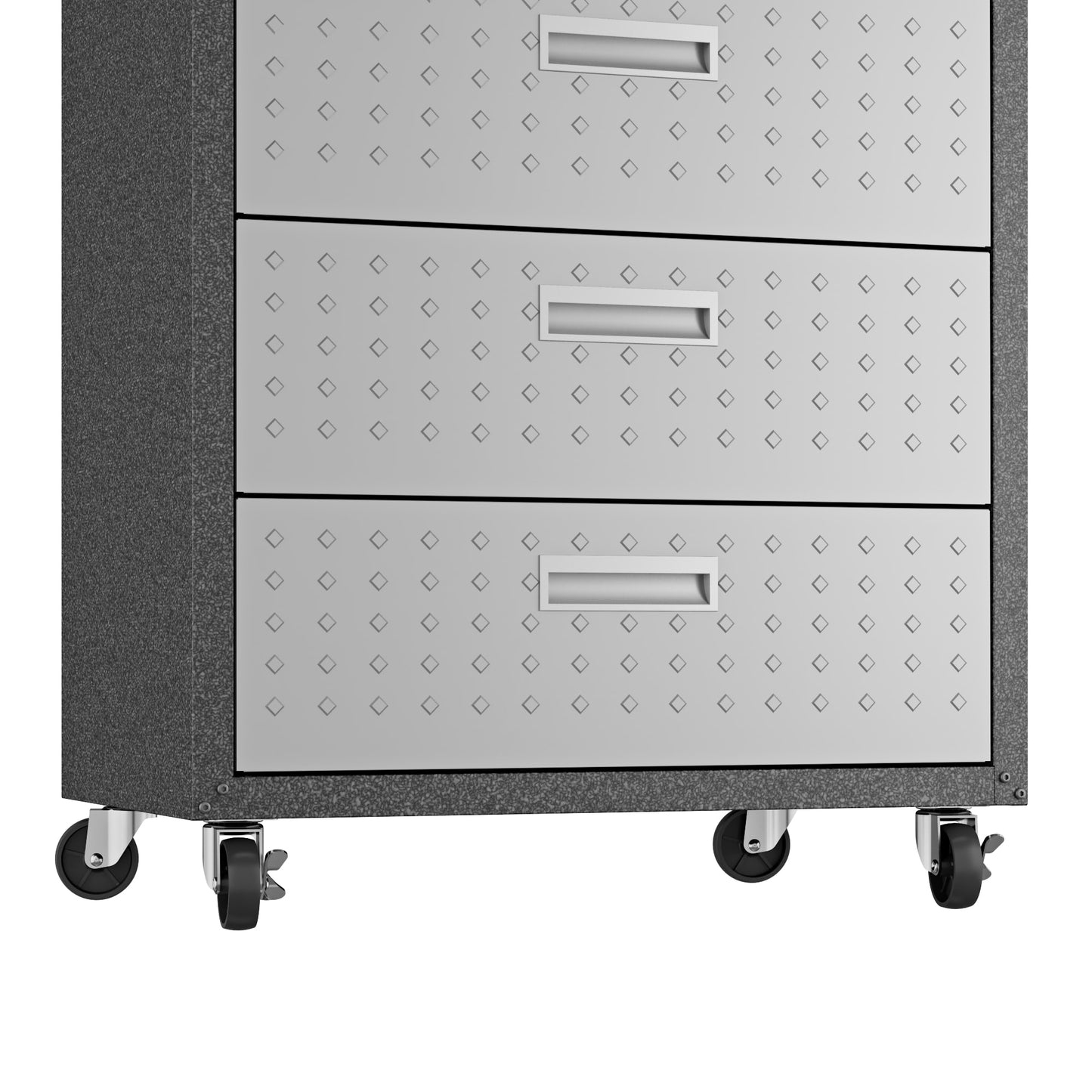 Fortress Modern 3-Piece Garage Set in Dark Gray 16GMC