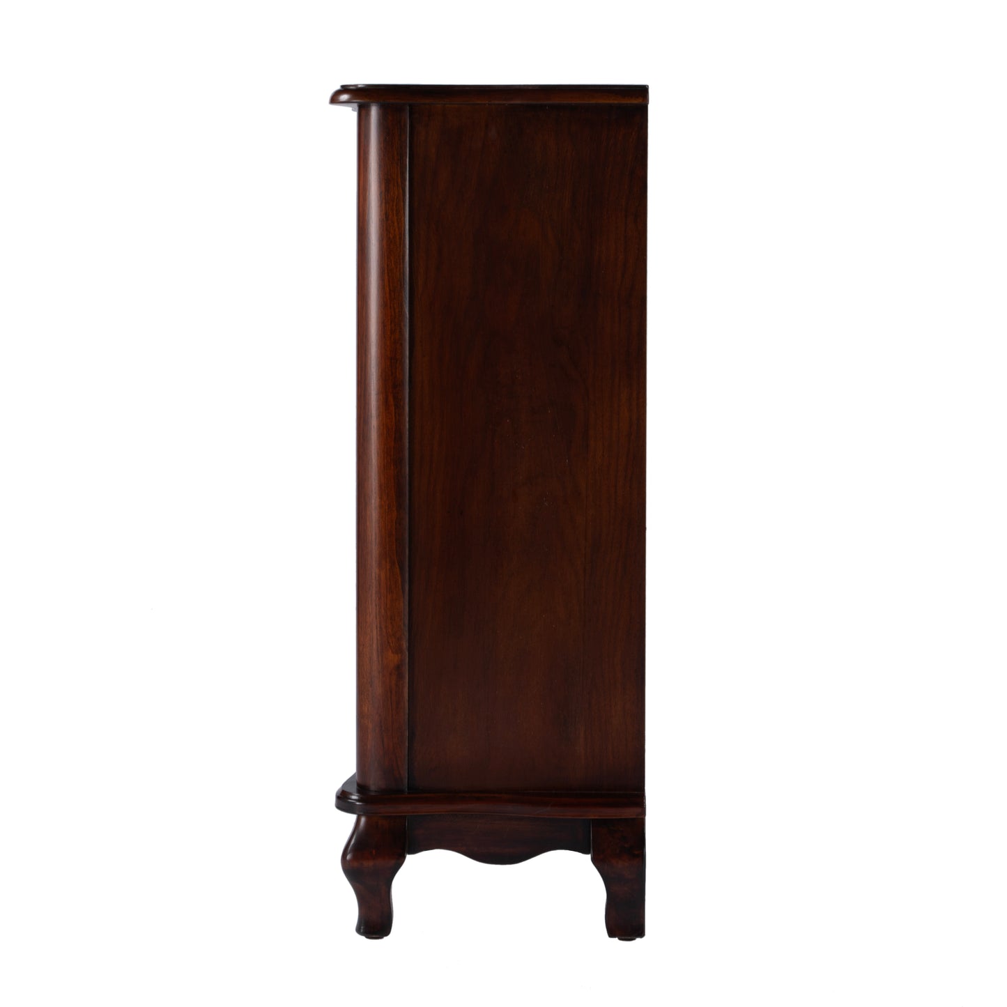 Butler Specialty Company Leyden 36 in. W Rectangular Wood 2 Door European Accent Cabinet with 1 Fixed Interior Shelf, Dark Brown