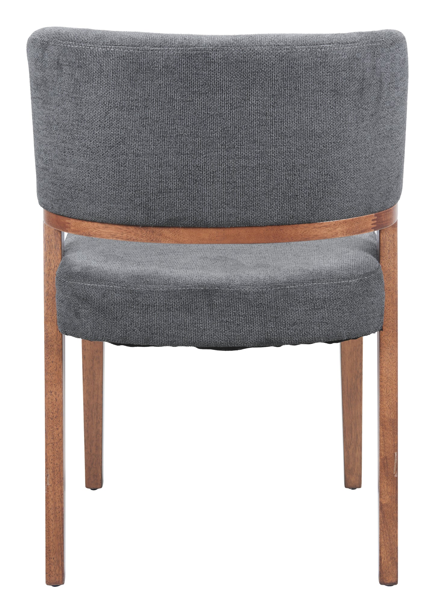 Sunobu Dining Chair (Set of 2) Azure Gray & Walnut - 4