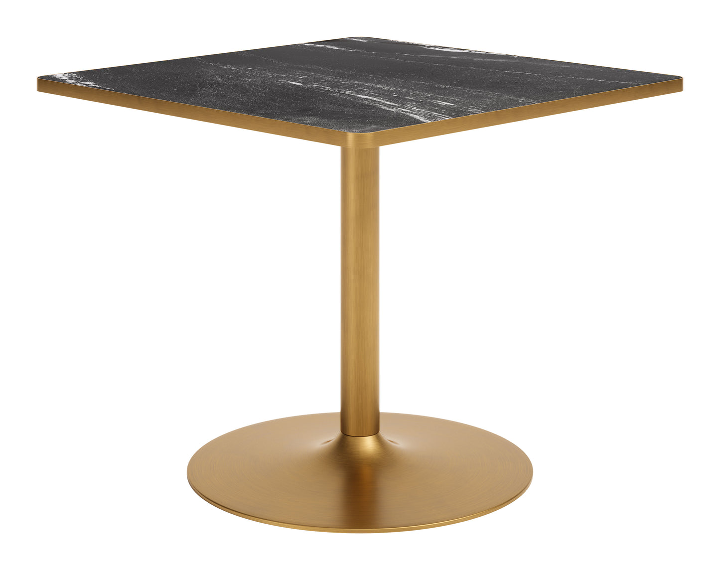 Caliza Dining Table Black & Gold - 2