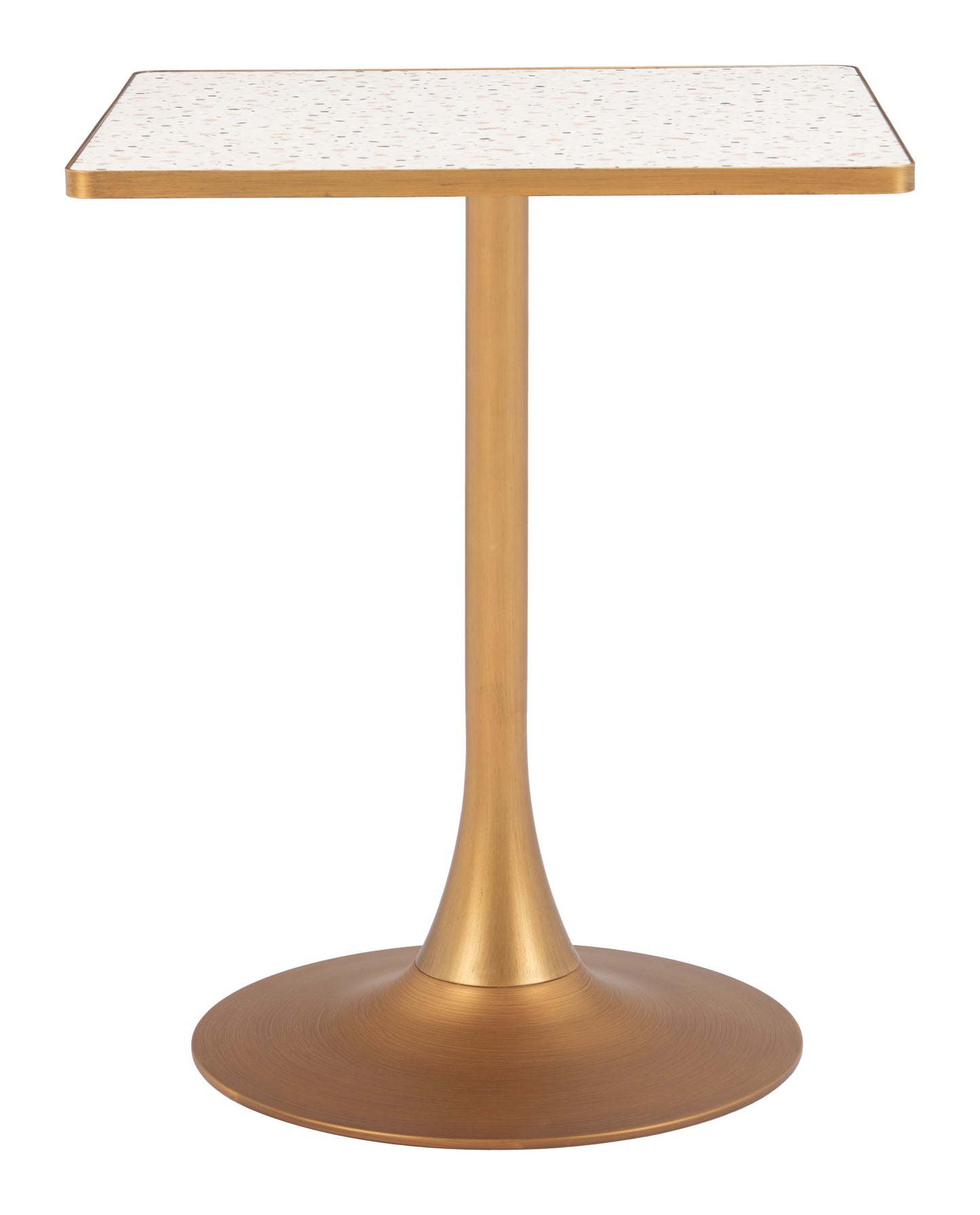 Spot Bistro Table Beige & Gold - 2