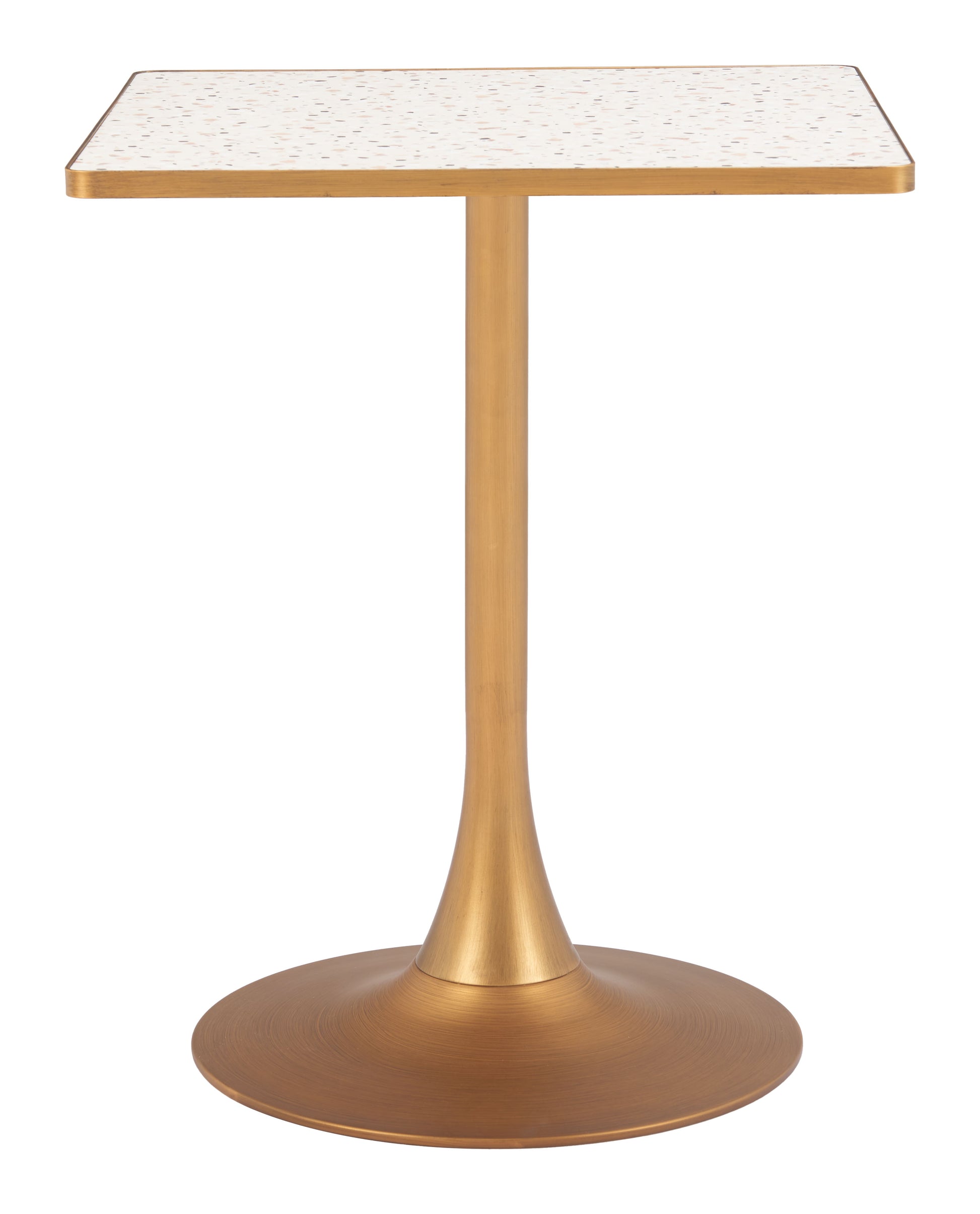 Spot Bistro Table Beige & Gold - 2