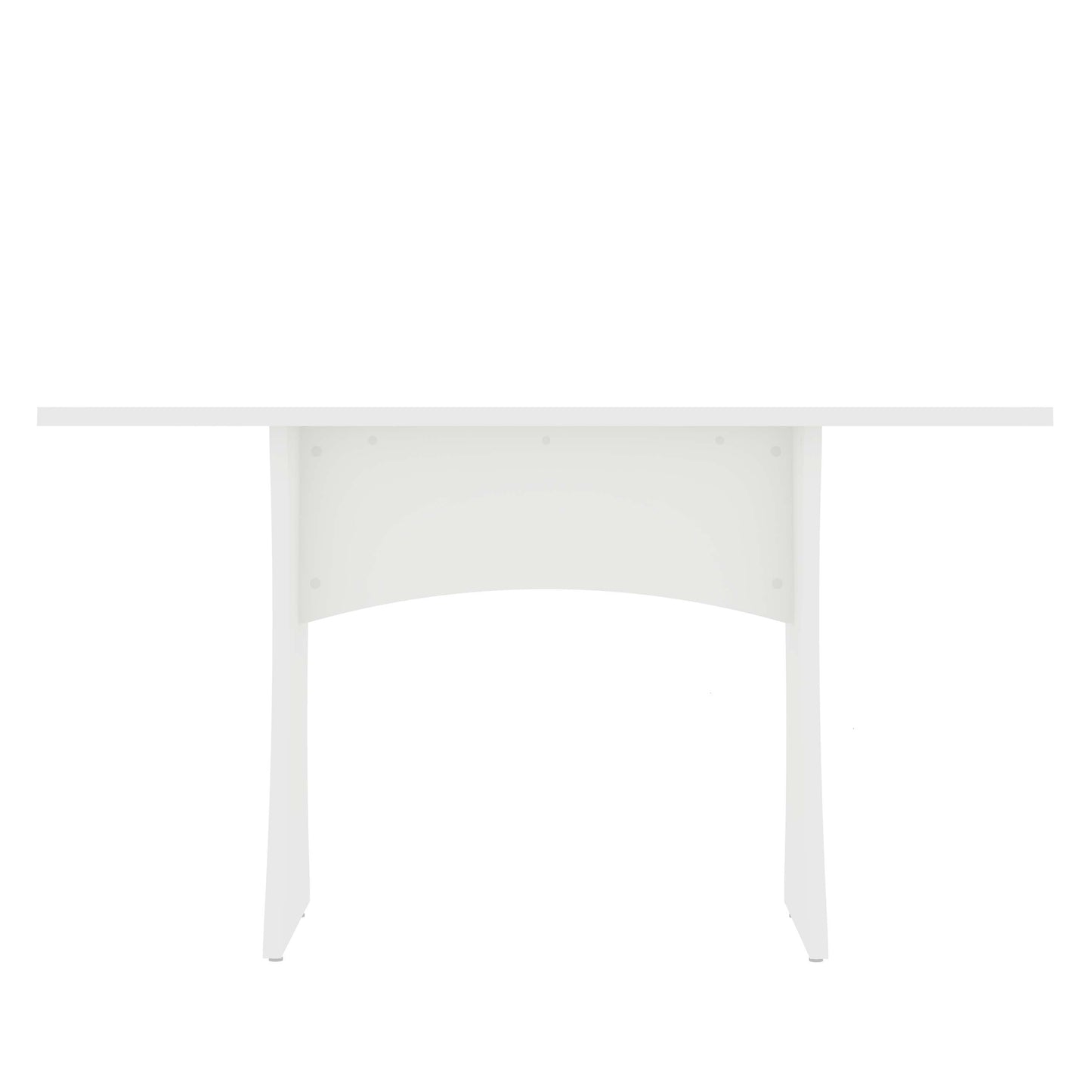 Coney Mid-Century Modern 53" Dining Table in White 187GMC1