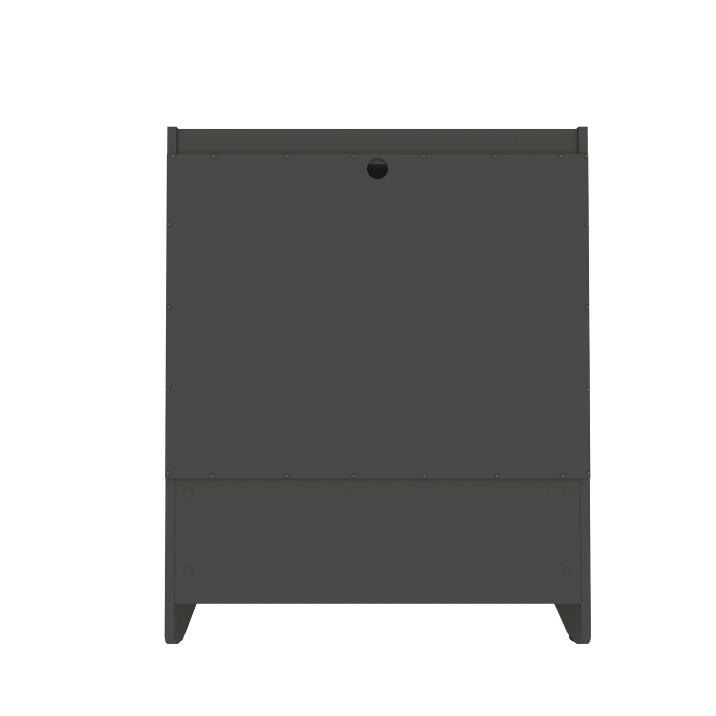 Manhattan Comfort Coney 3-Piece Mid-Century Modern Dresser and Nightstand Set in Grey 188GMC9