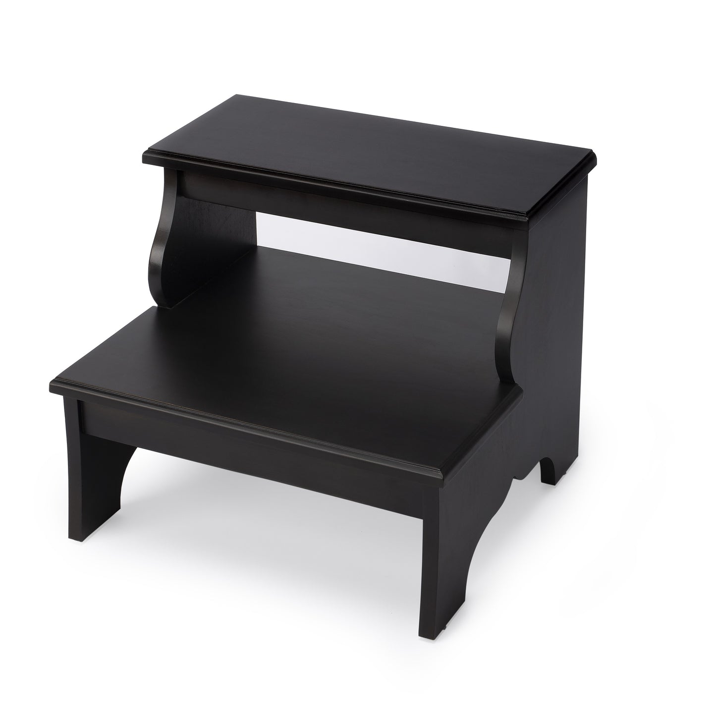 Butler Specialty Company Melrose 18 in. W x 15 in. H Rectangular Wood 2 Step Accent Stool, Dark Brown