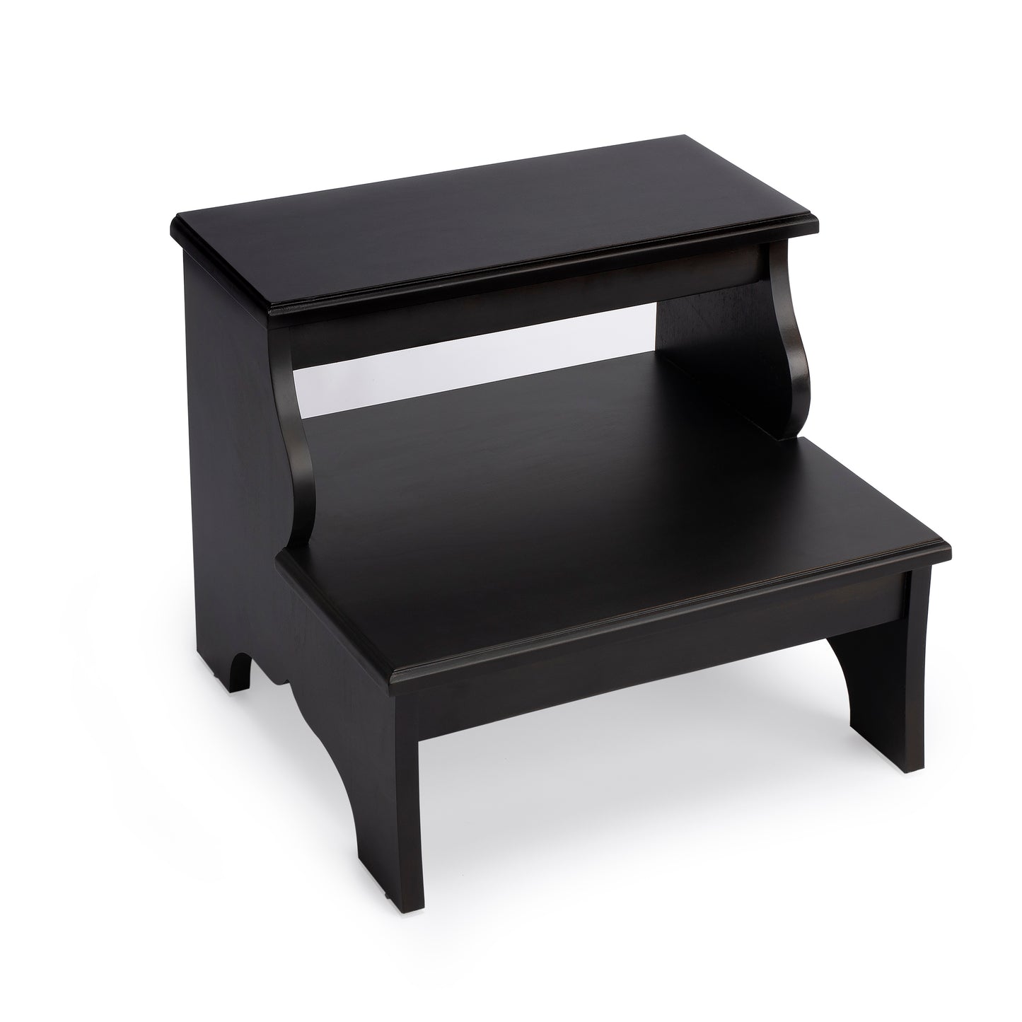 Butler Specialty Company Melrose 18 in. W x 15 in. H Rectangular Wood 2 Step Accent Stool, Dark Brown