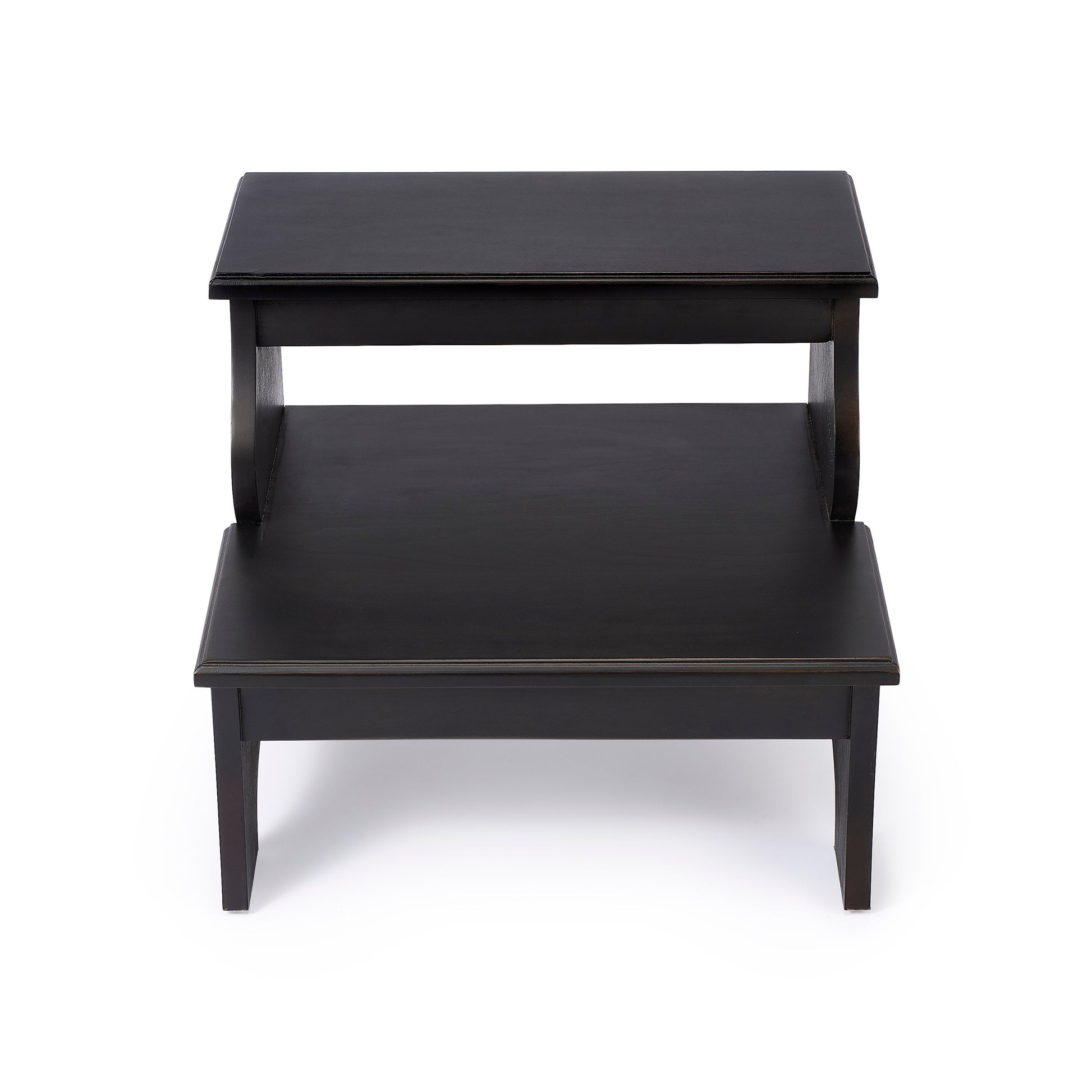 Butler Specialty Company Melrose 18 in. W x 15 in. H Rectangular Wood 2 Step Accent Stool, Dark Brown