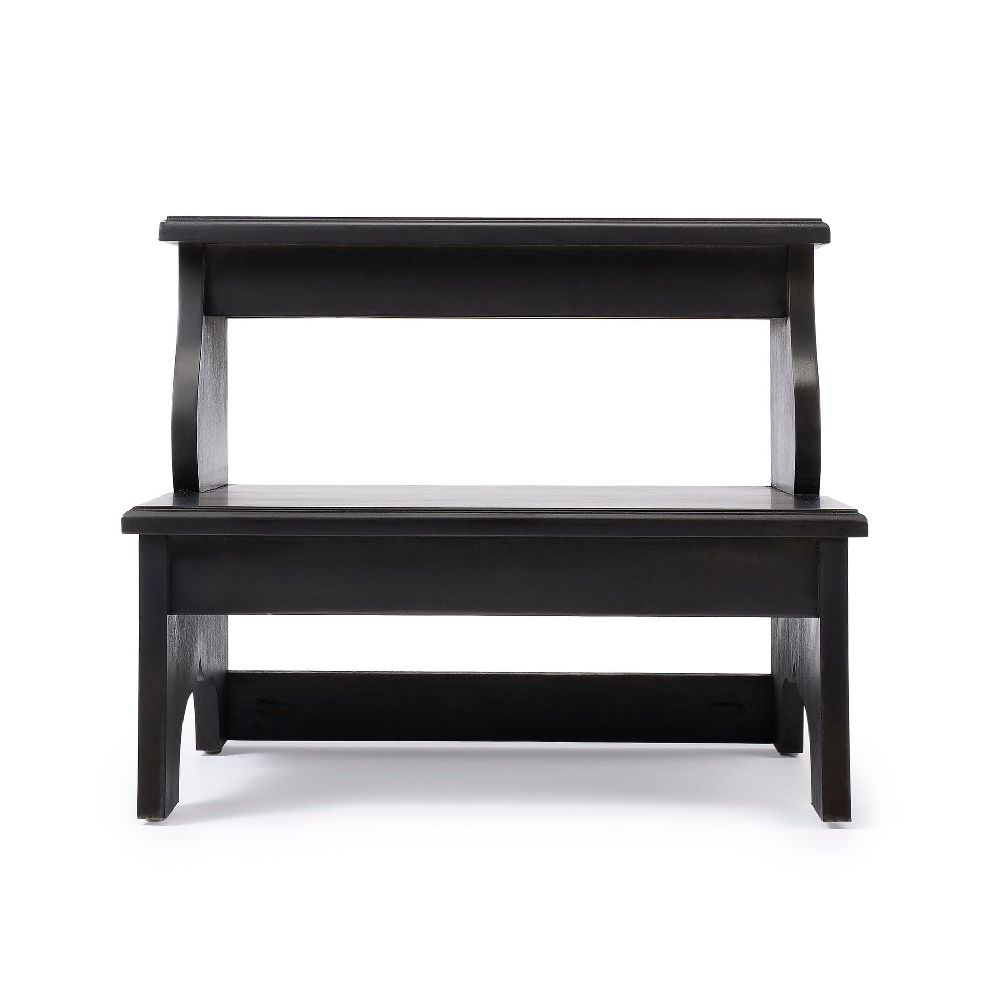 Butler Specialty Company Melrose 18 in. W x 15 in. H Rectangular Wood 2 Step Accent Stool, Dark Brown