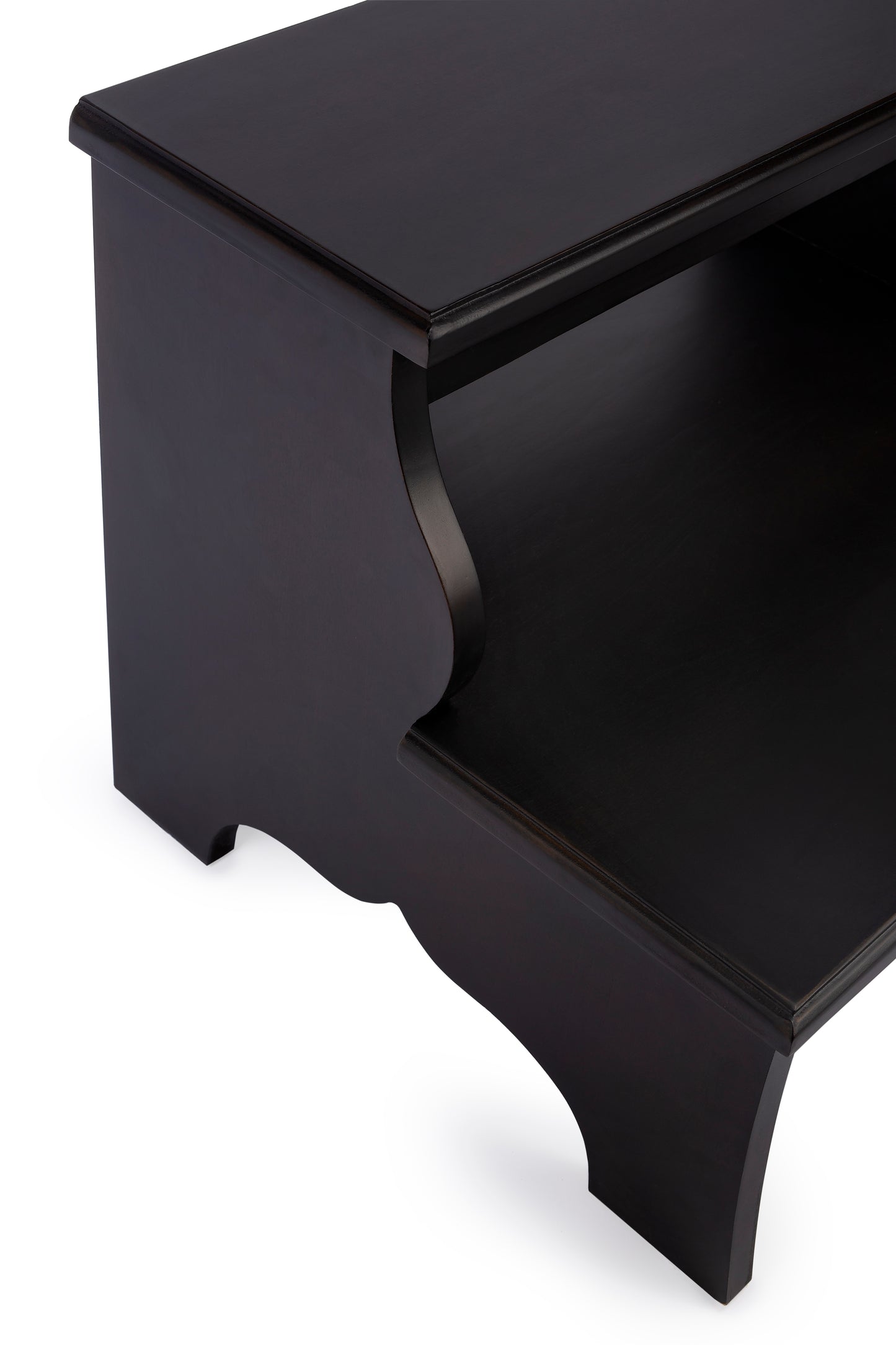 Butler Specialty Company Melrose 18 in. W x 15 in. H Rectangular Wood 2 Step Accent Stool, Dark Brown