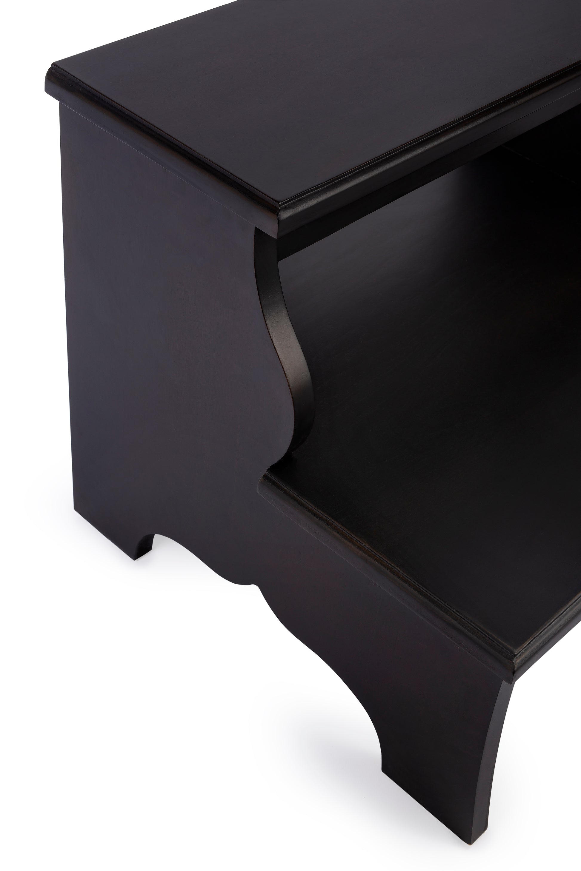 Butler Specialty Company Melrose 18 in. W x 15 in. H Rectangular Wood 2 Step Accent Stool, Dark Brown