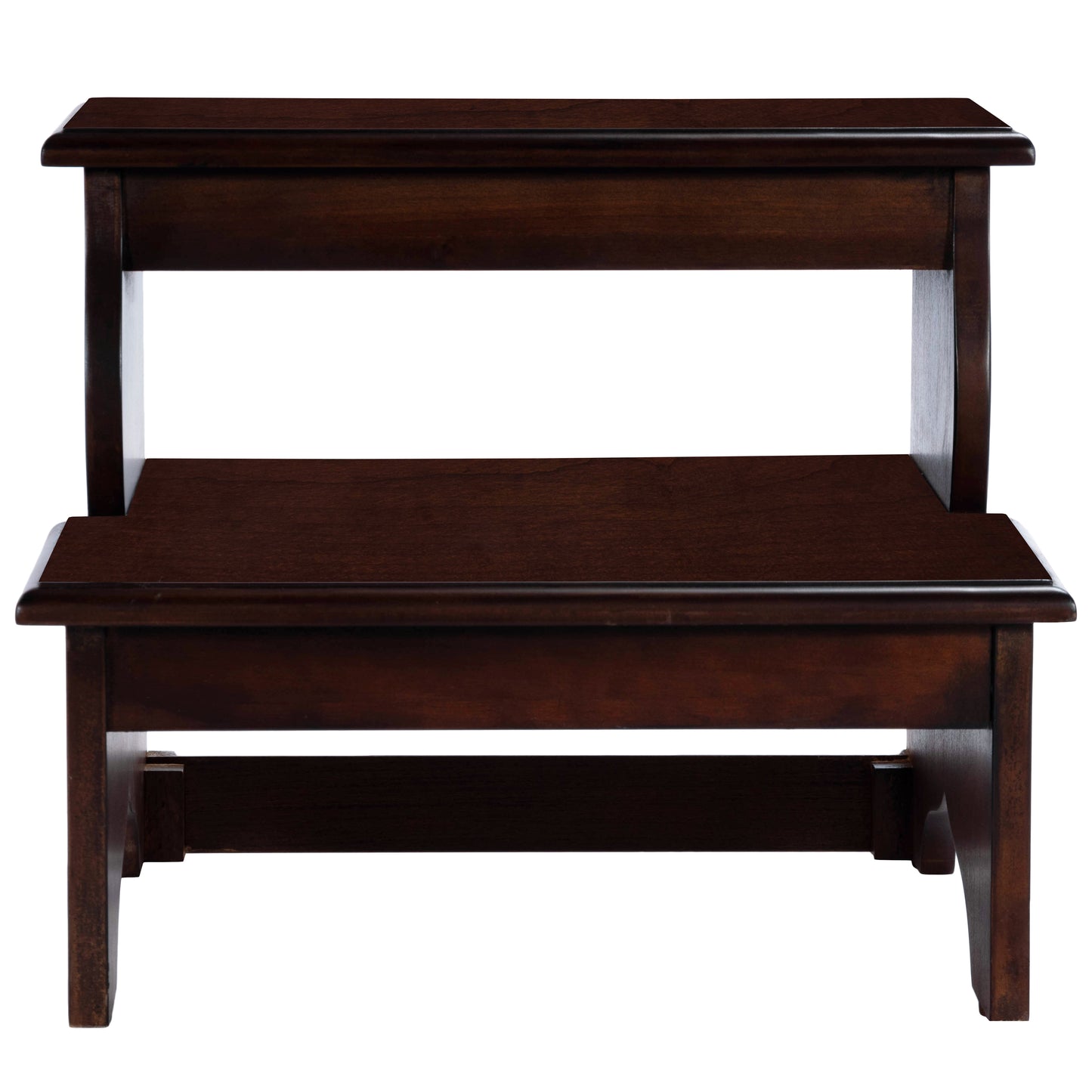 Butler Specialty Company Melrose 18 in. W x 15 in. H Rectangular Wood 2 Step Accent Stool, Dark Brown