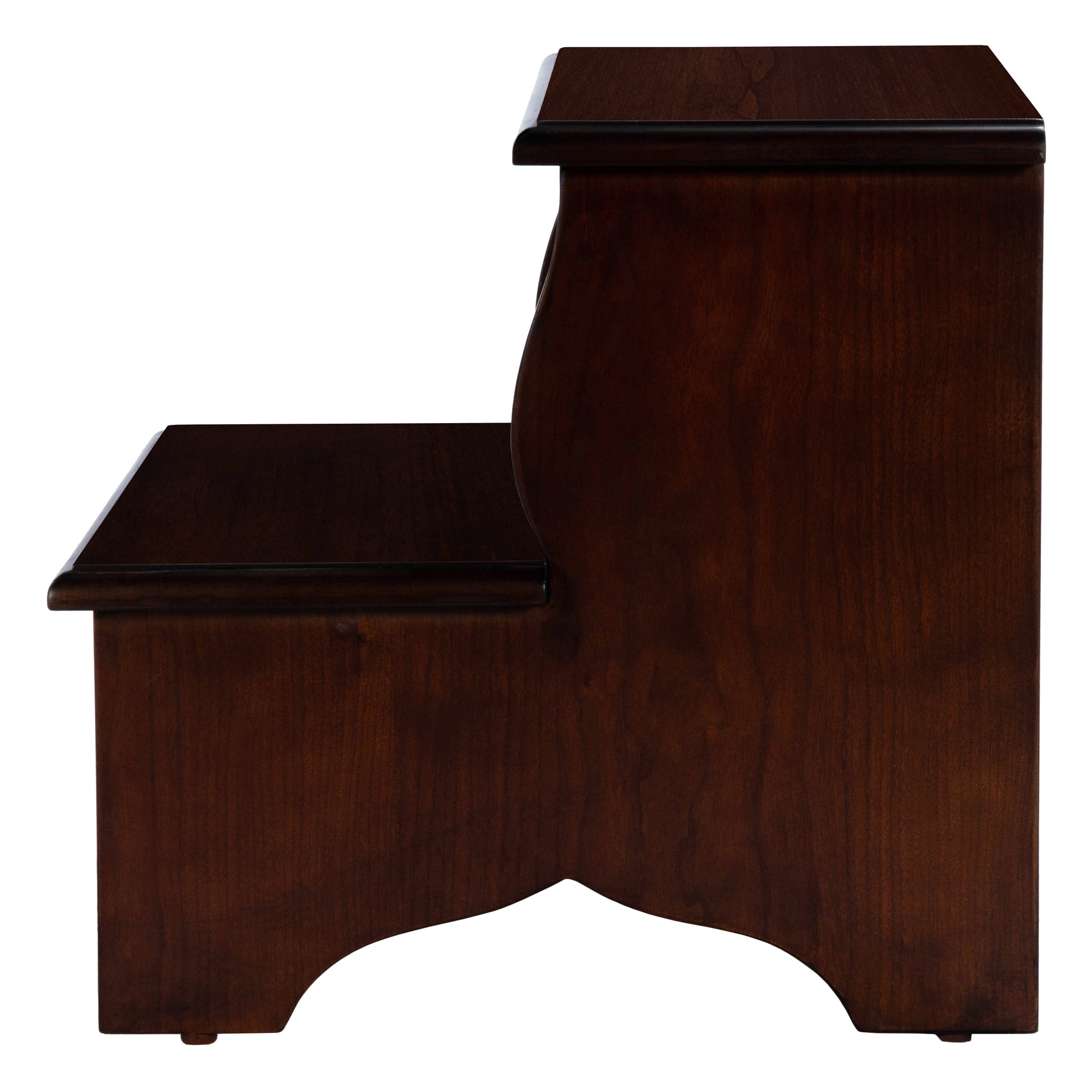 Butler Specialty Company Melrose 18 in. W x 15 in. H Rectangular Wood 2 Step Accent Stool, Dark Brown