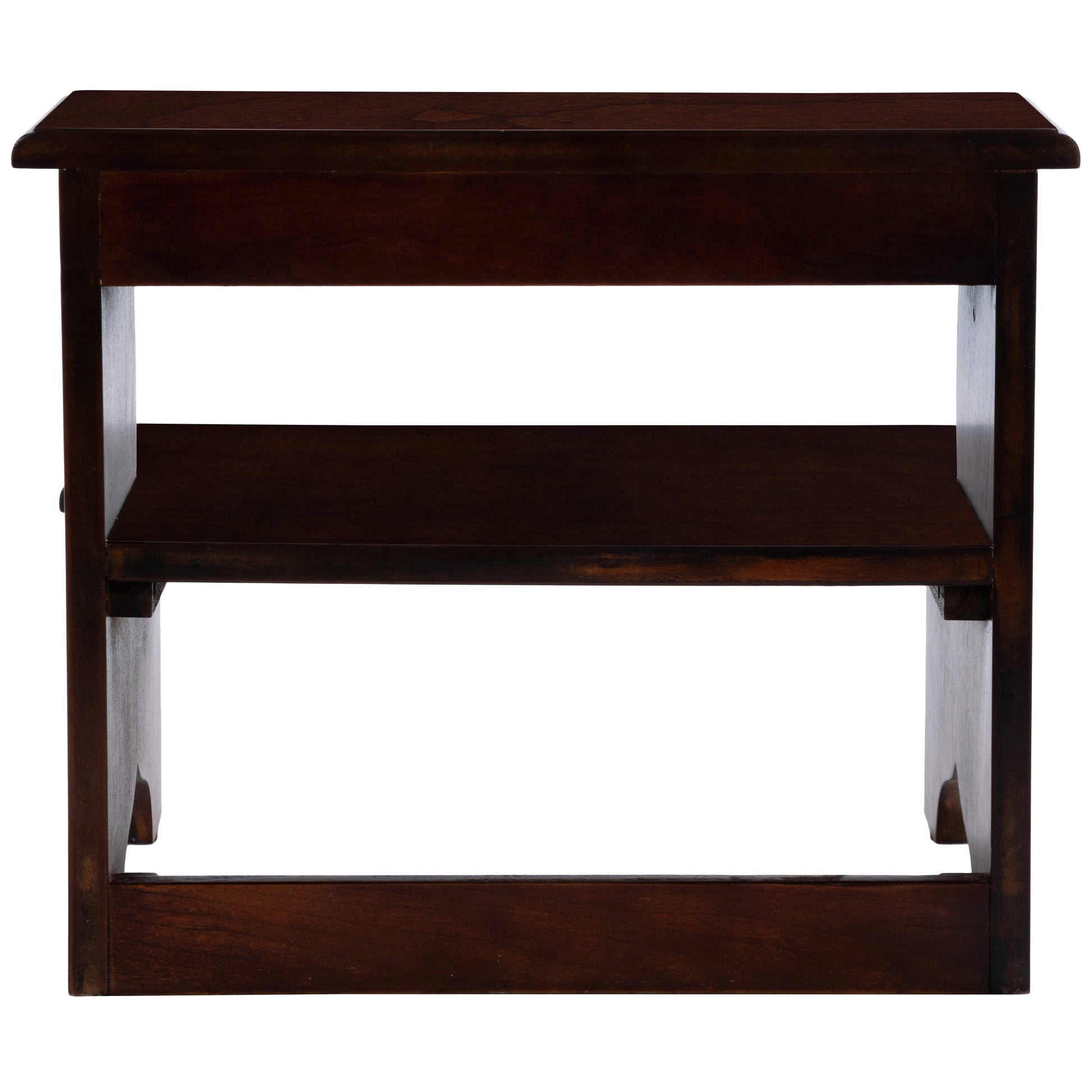 Butler Specialty Company Melrose 18 in. W x 15 in. H Rectangular Wood 2 Step Accent Stool, Dark Brown