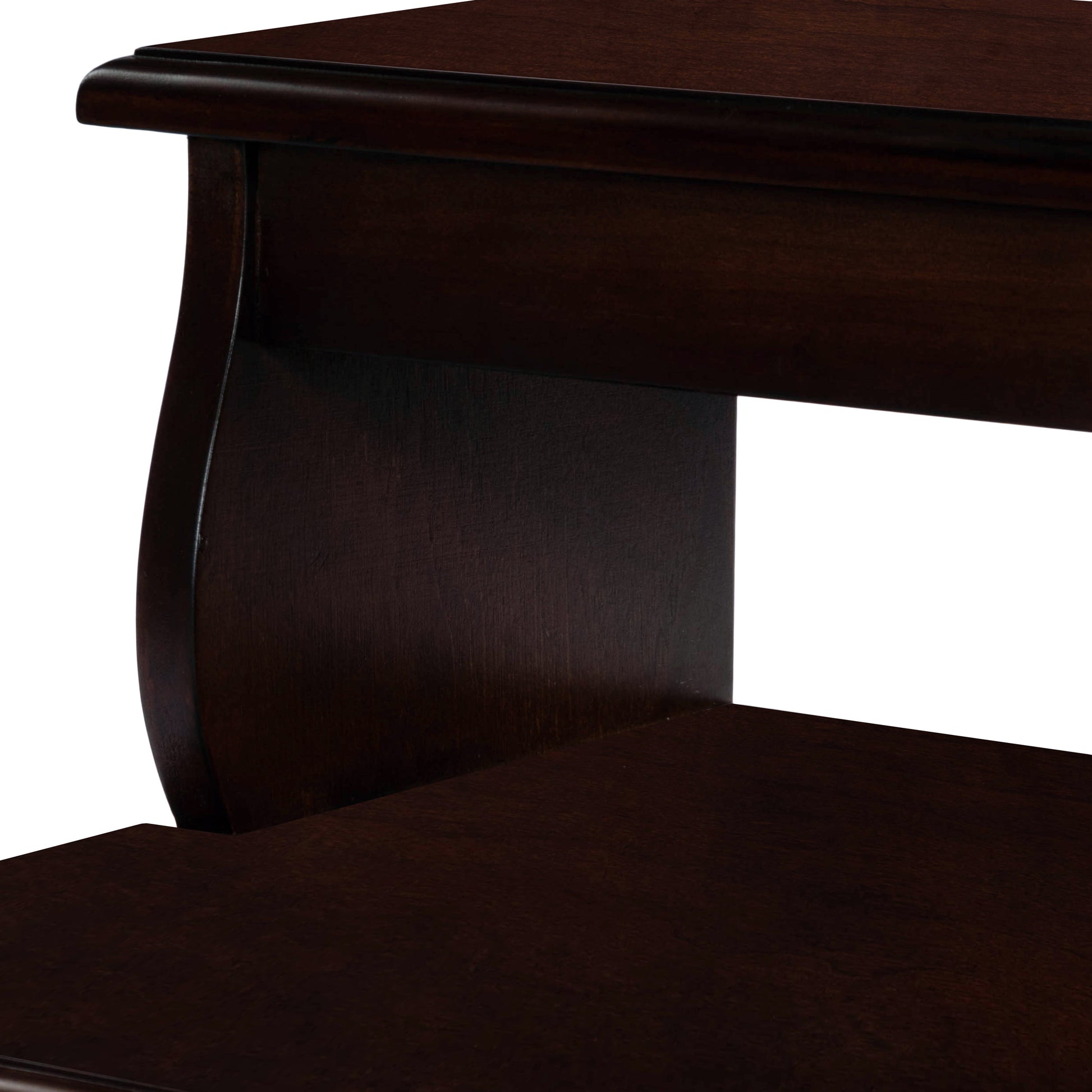Butler Specialty Company Melrose 18 in. W x 15 in. H Rectangular Wood 2 Step Accent Stool, Dark Brown