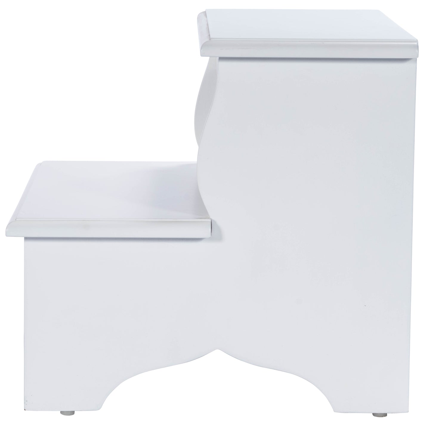 Butler Specialty Company Melrose 18 in. W x 15 in. H Rectangular Wood 2 Step Accent Stool, White