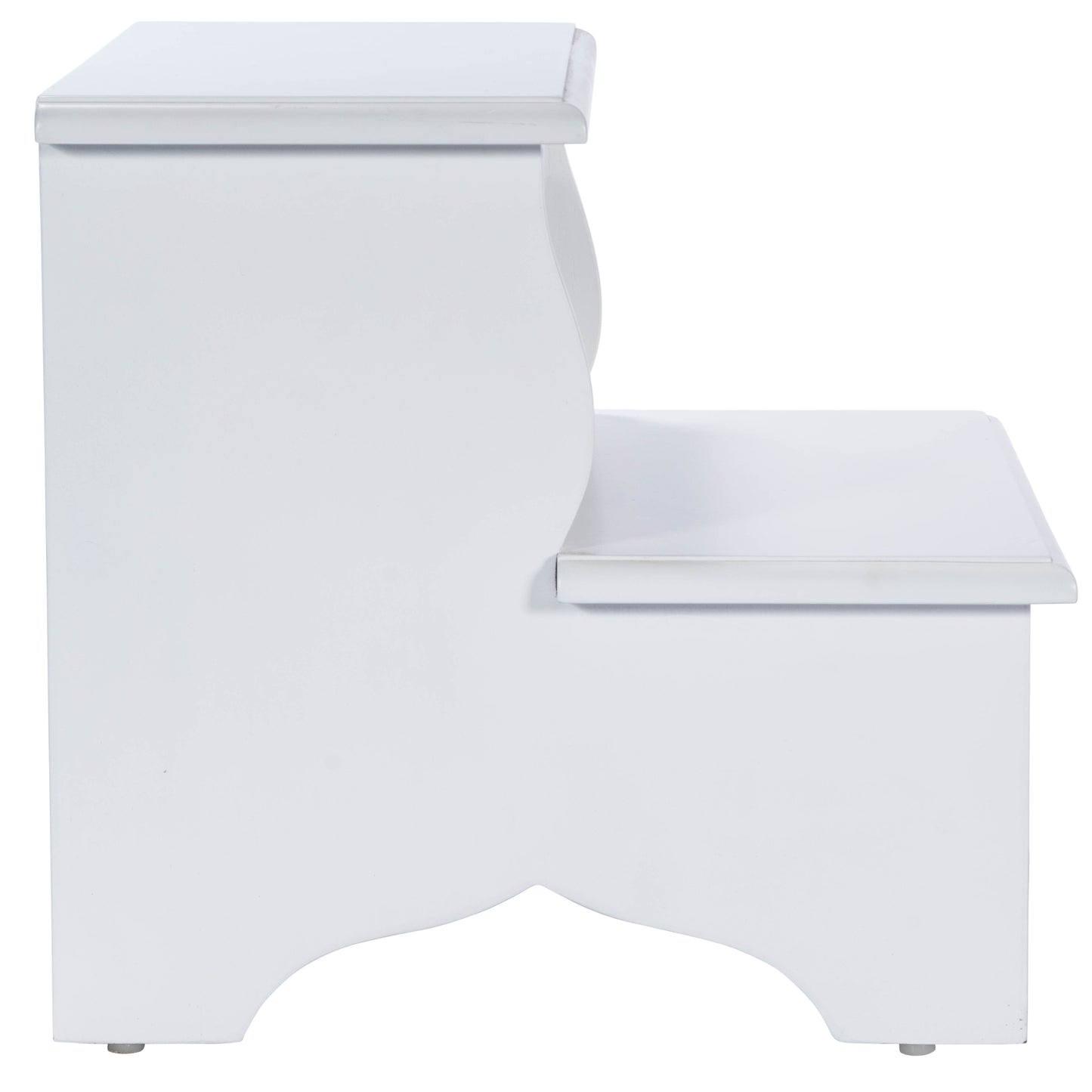 Butler Specialty Company Melrose 18 in. W x 15 in. H Rectangular Wood 2 Step Accent Stool, White