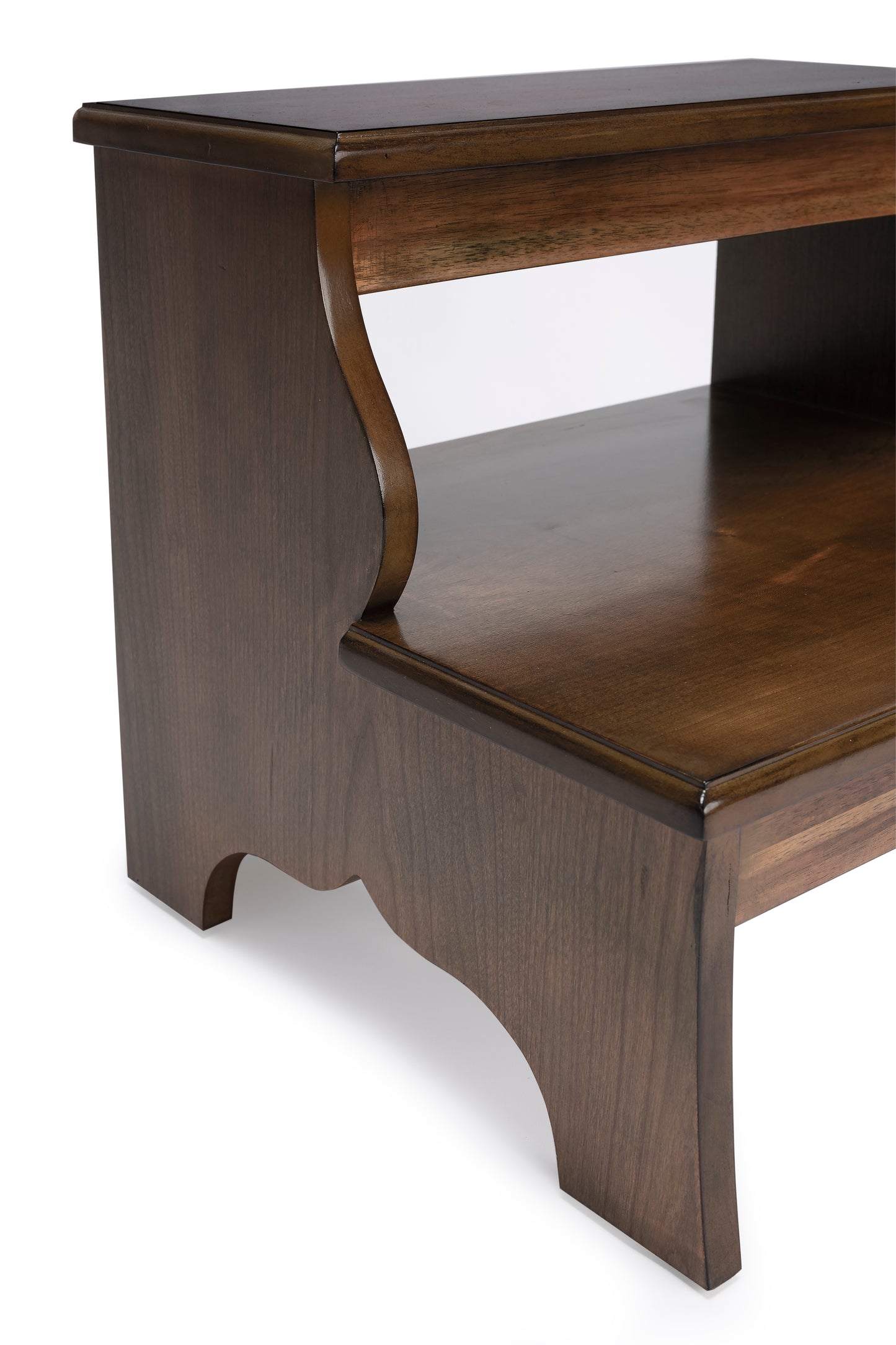 Butler Specialty Company Melrose 18 in. W x 15 in. H Rectangular Wood 2 Step Accent Stool, Dark Brown