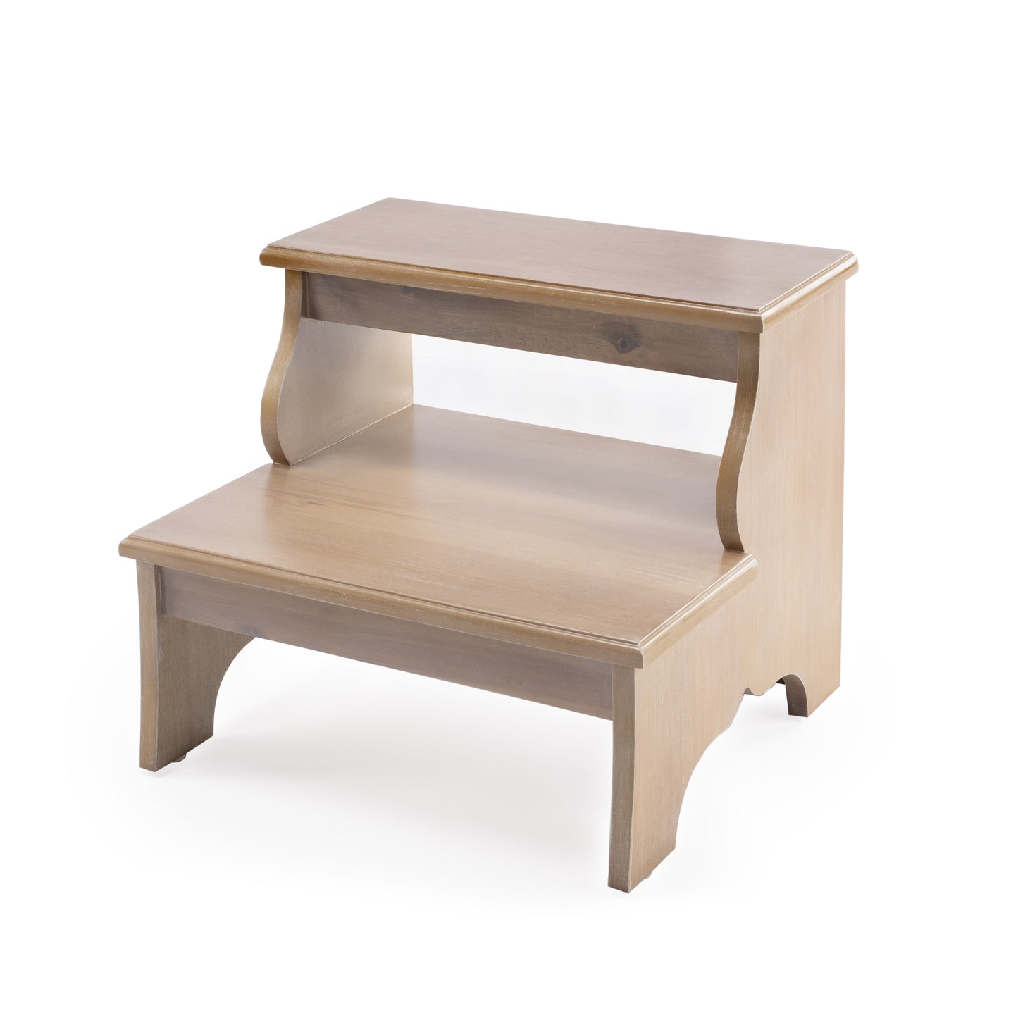 Butler Specialty Company Melrose 18 in. W x 15 in. H Rectangular Wood 2 Step Accent Stool, Natural