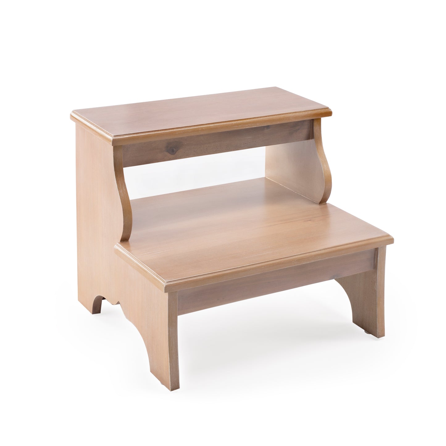 Butler Specialty Company Melrose 18 in. W x 15 in. H Rectangular Wood 2 Step Accent Stool, Natural