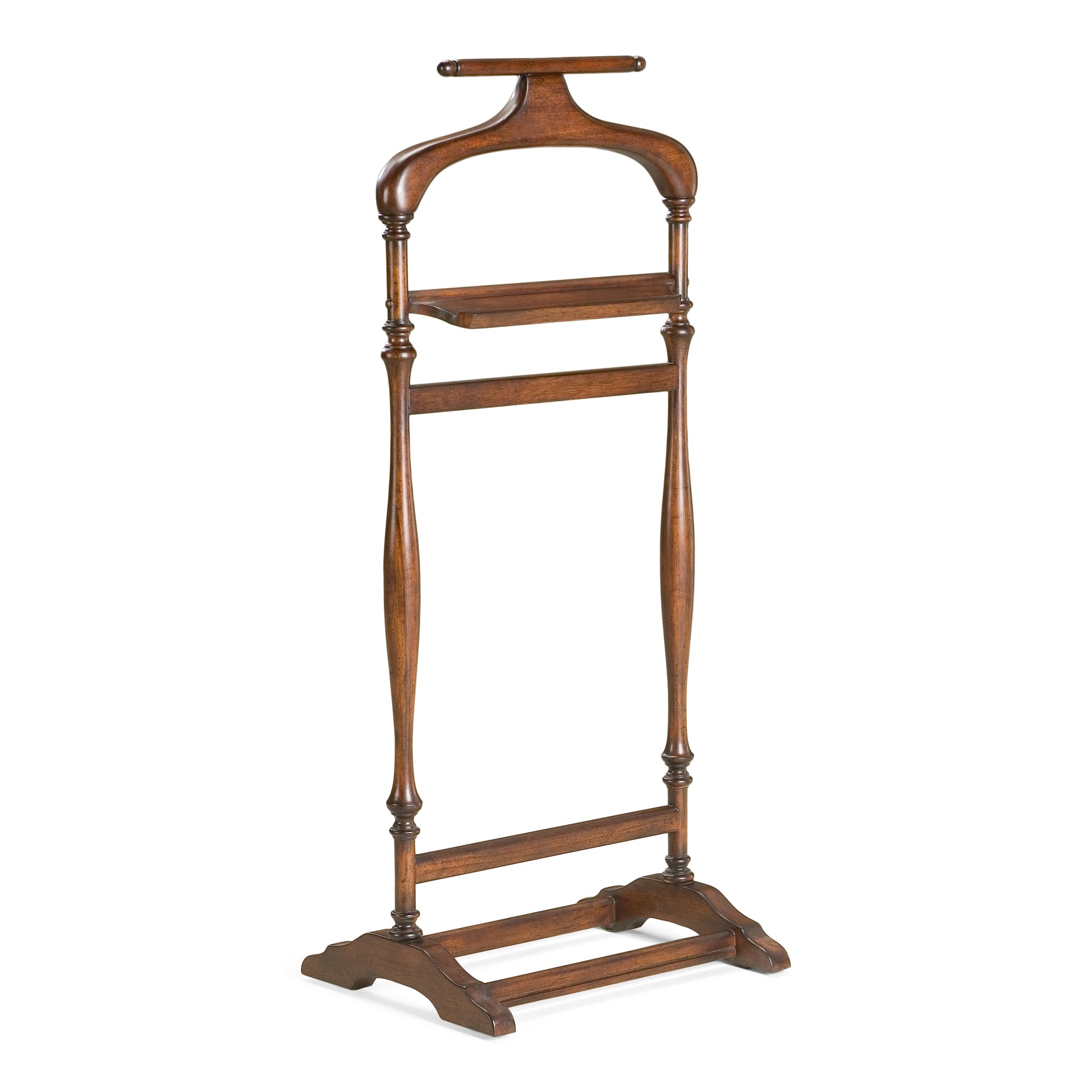 Butler Specialty Company Judson 18 in. W x 39.25 in. H Rectangular Wood  Traditional Valet Stand, Dark Brown