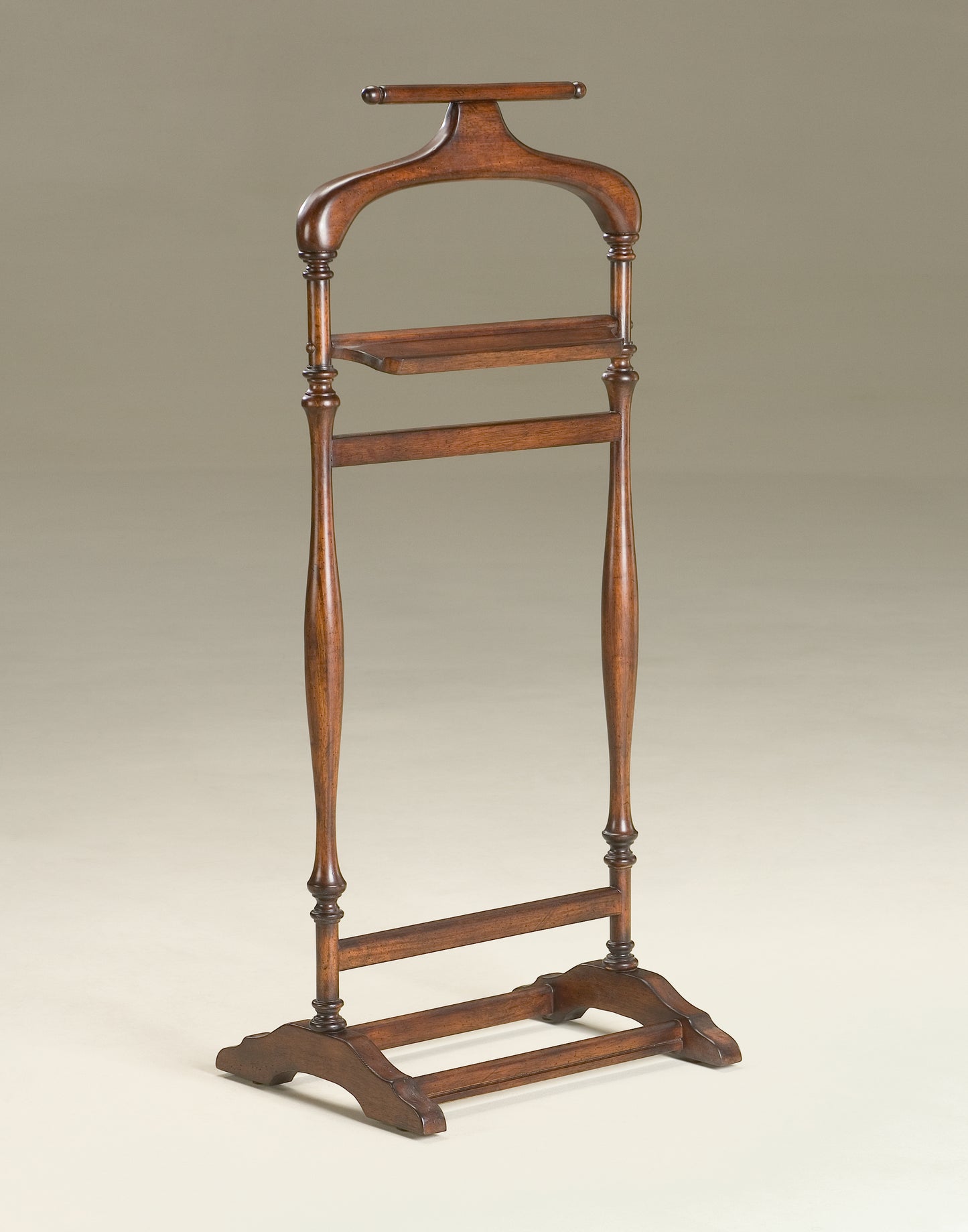 Butler Specialty Company Judson 18 in. W x 39.25 in. H Rectangular Wood  Traditional Valet Stand, Dark Brown