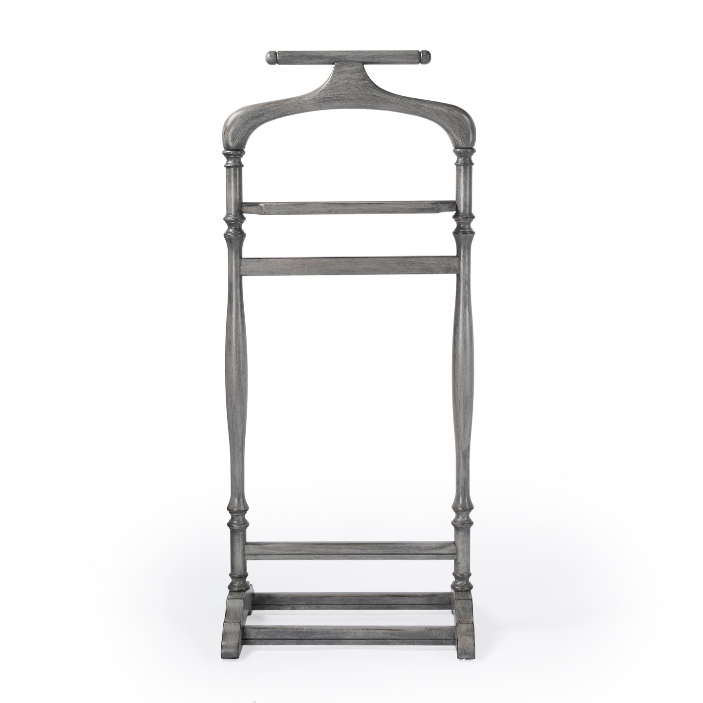 Butler Specialty Company Judson 18 in. W x 39.25 in. H Rectangular Wood  Traditional Valet Stand, Gray