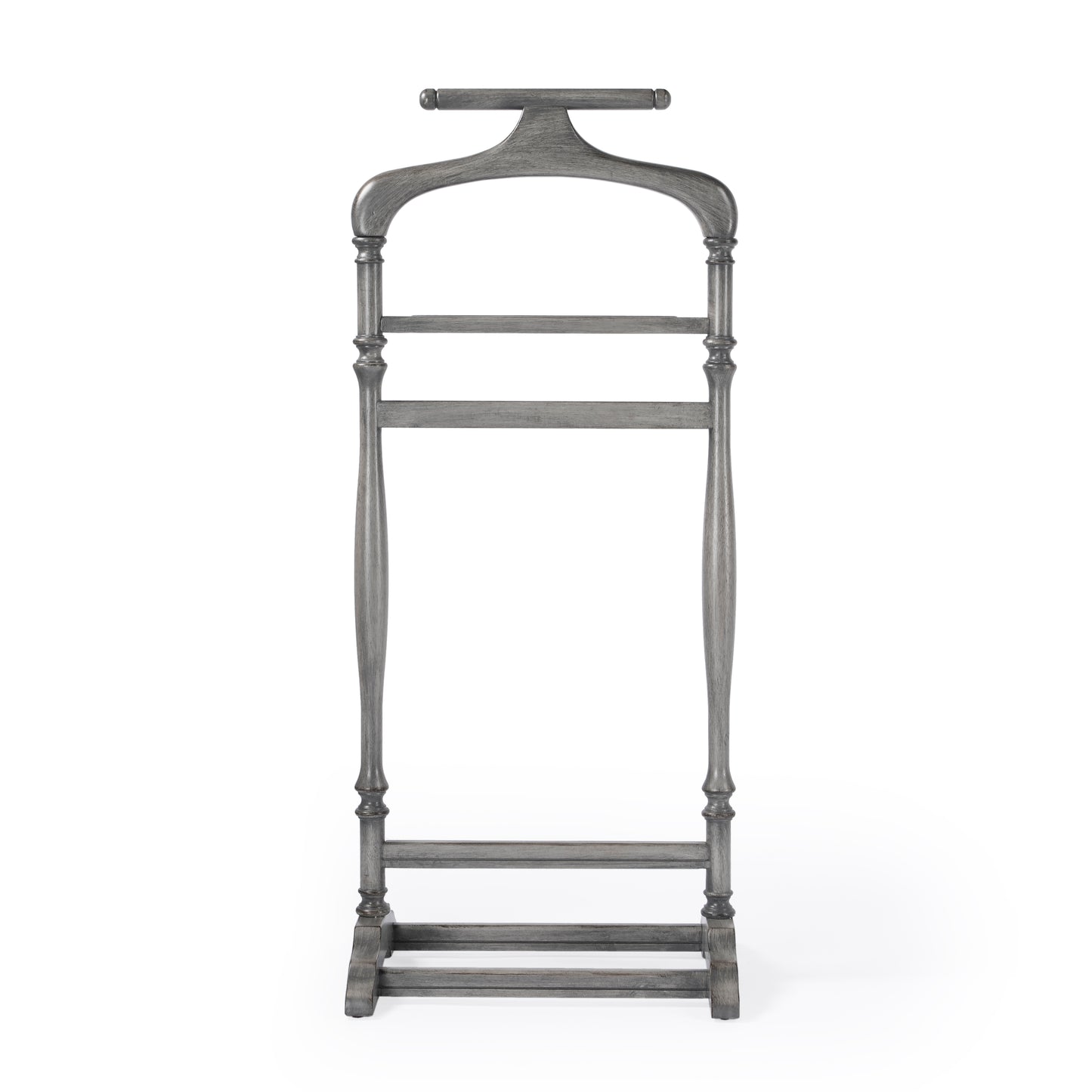 Butler Specialty Company Judson 18 in. W x 39.25 in. H Rectangular Wood  Traditional Valet Stand, Gray