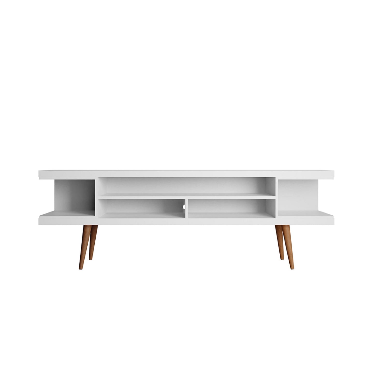 Utopia Contemporary Modern 70" TV Stand in White 19754