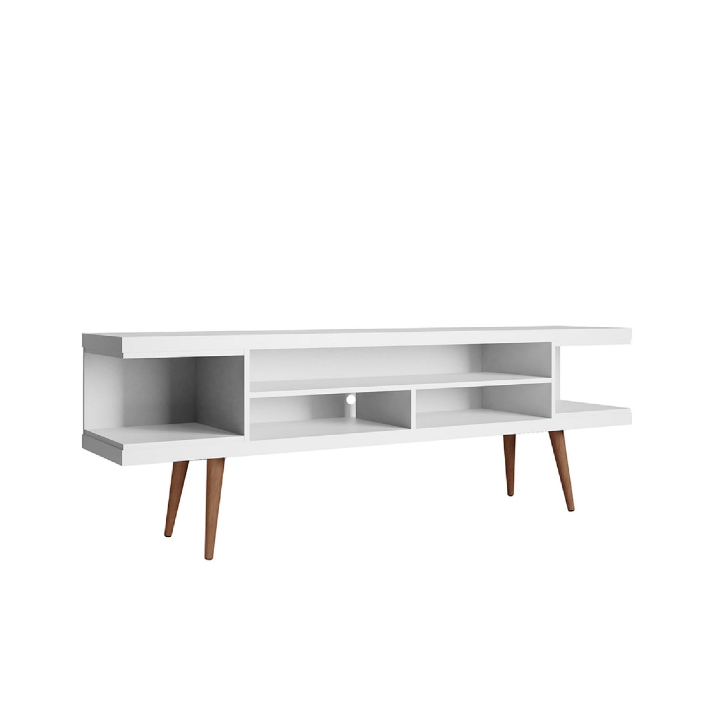 Utopia Contemporary Modern 70" TV Stand in White 19754