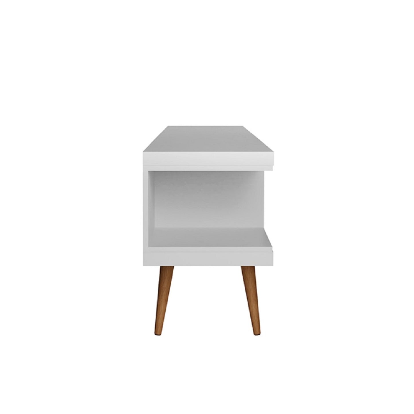 Utopia Contemporary Modern 70" TV Stand in White 19754